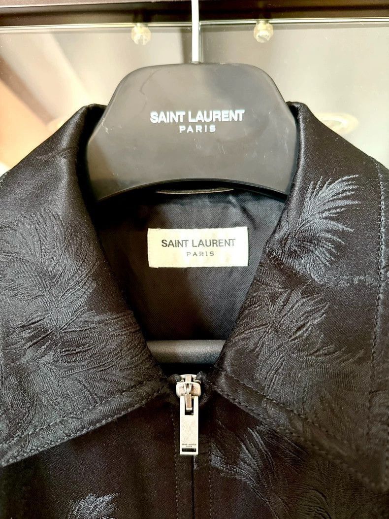 Other saint laurent black silk palm jacket-2507 Size US S / EU 44-46 / 1 - 2 Thumbnail