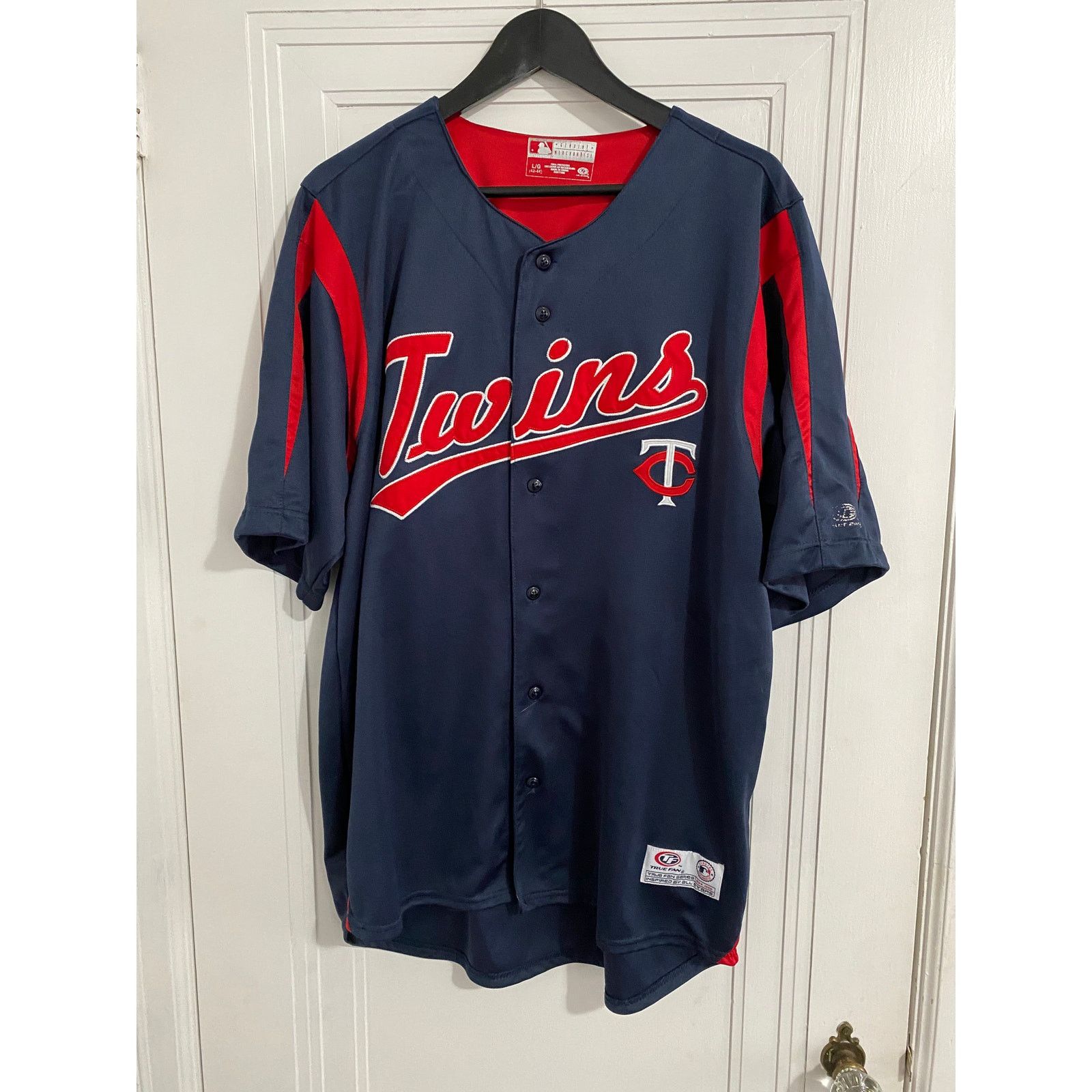 MLB Minnesota Twins Baseball Jersey Size Large Size US L / EU 52-54 / 3 - 1 Thumbnail