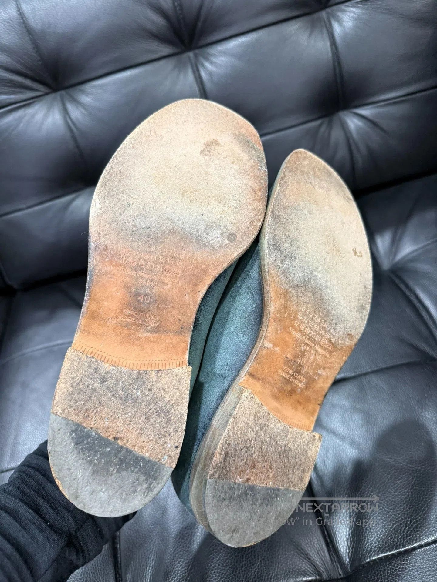 Maison Margiela Maison Margiela Gradient Dyed Derby Boots. Size US 7.5 / EU 40-41 - 6 Thumbnail
