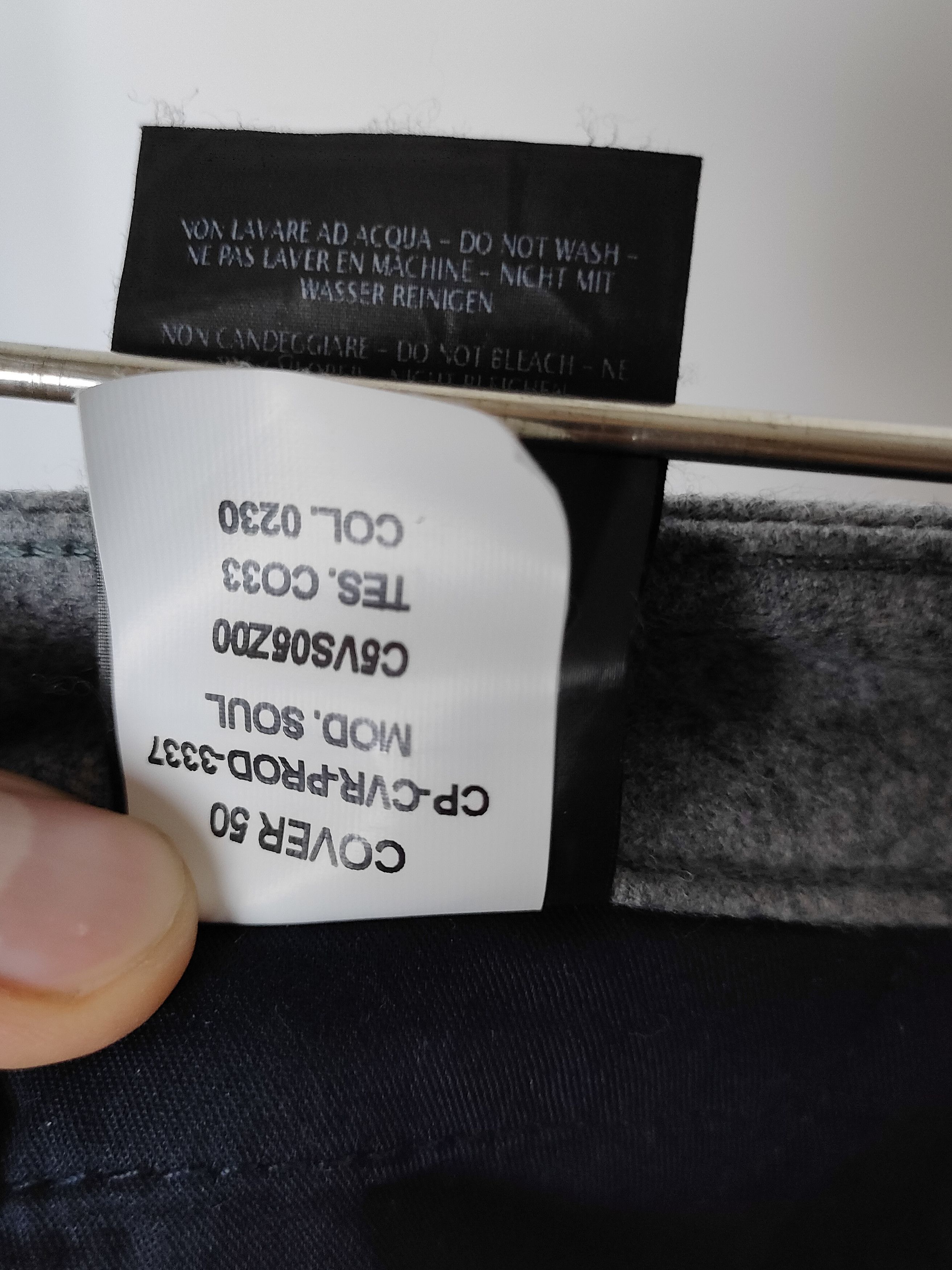 PT Torino PT05 Wool Pants Size US 35 - 8 Thumbnail