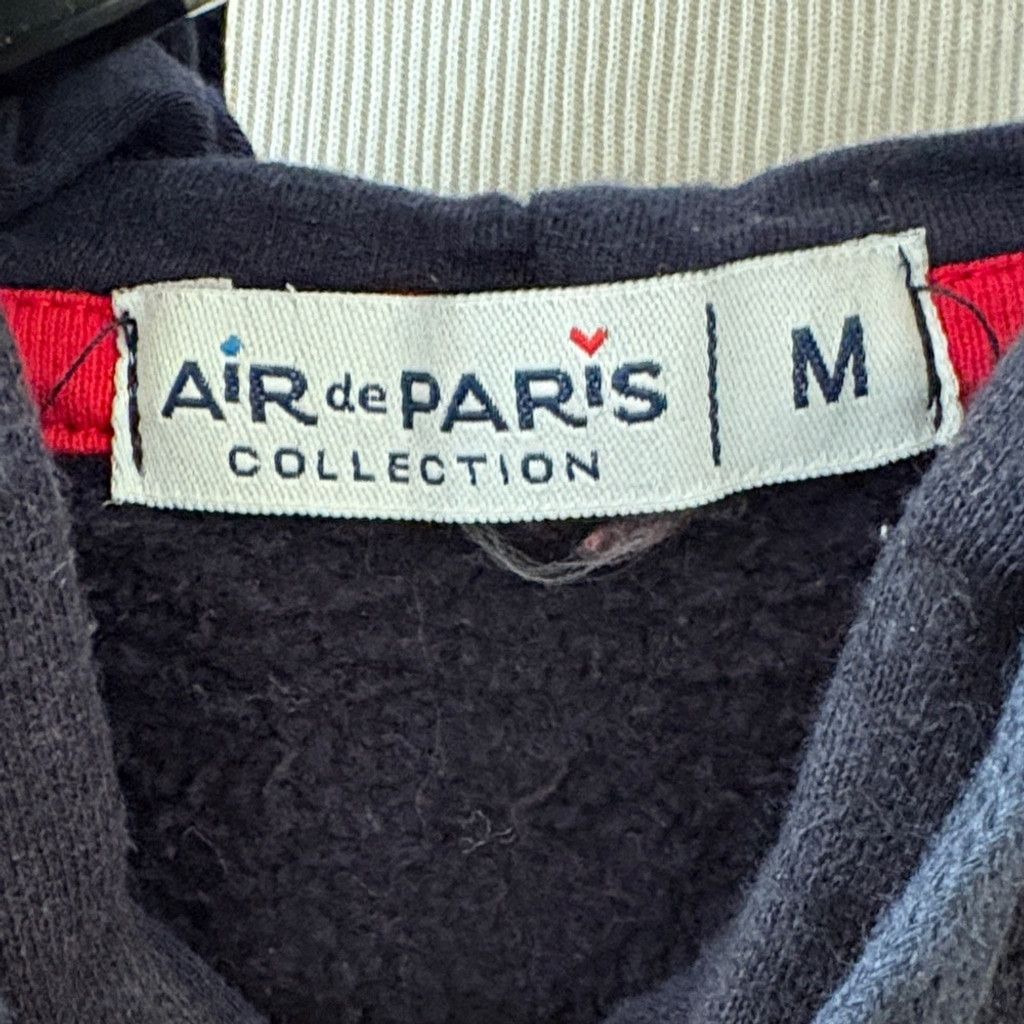 Gildan Air de Paris Collection Hoodie Red White Medium Sweatshirt Size M / US 6-8 / IT 42-44 - 3 Thumbnail
