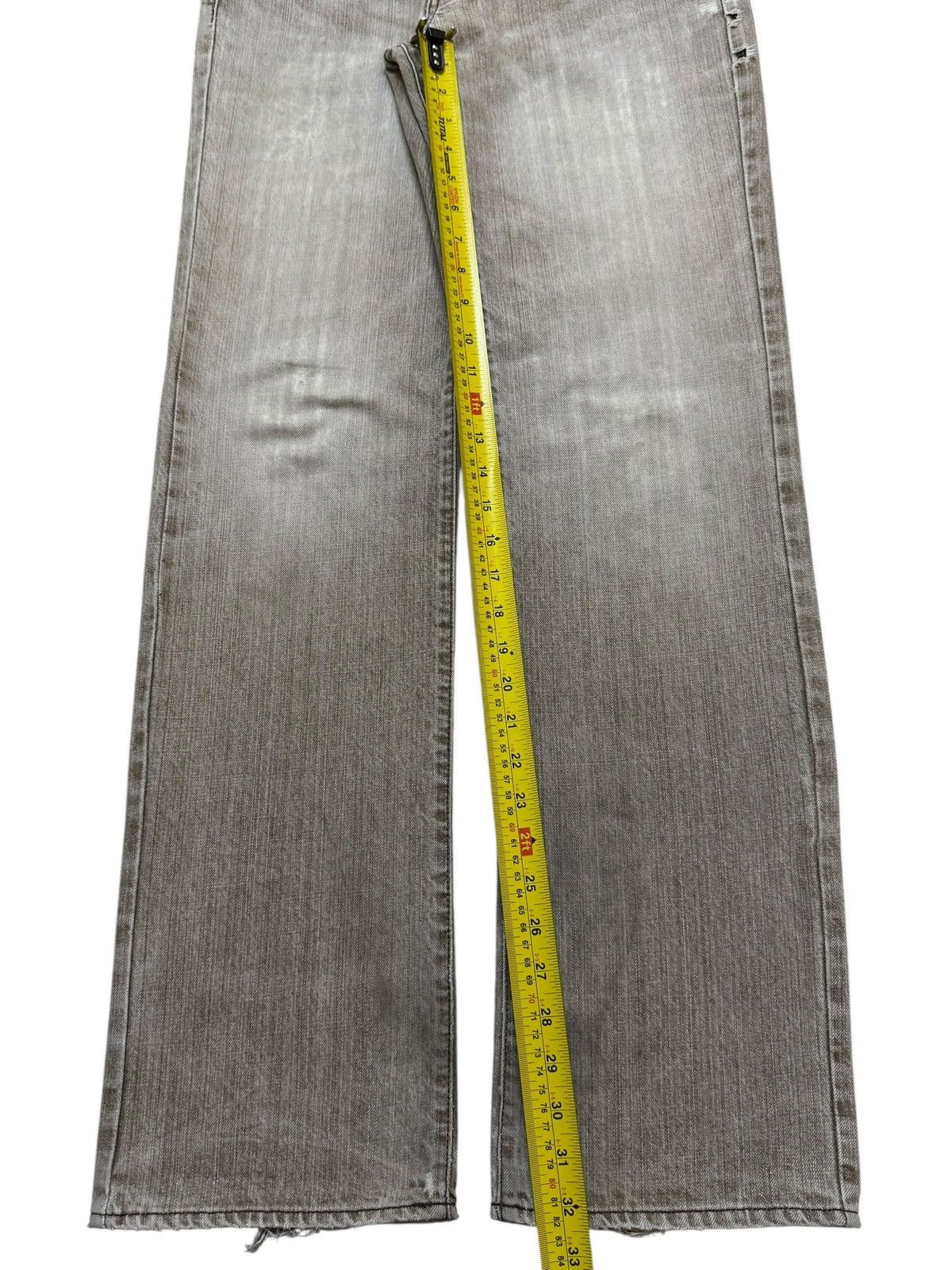 semanticdesign Vintage Japanese Brand Light Faded Wash Style Loose Jeans Size US 31 - 12 Thumbnail