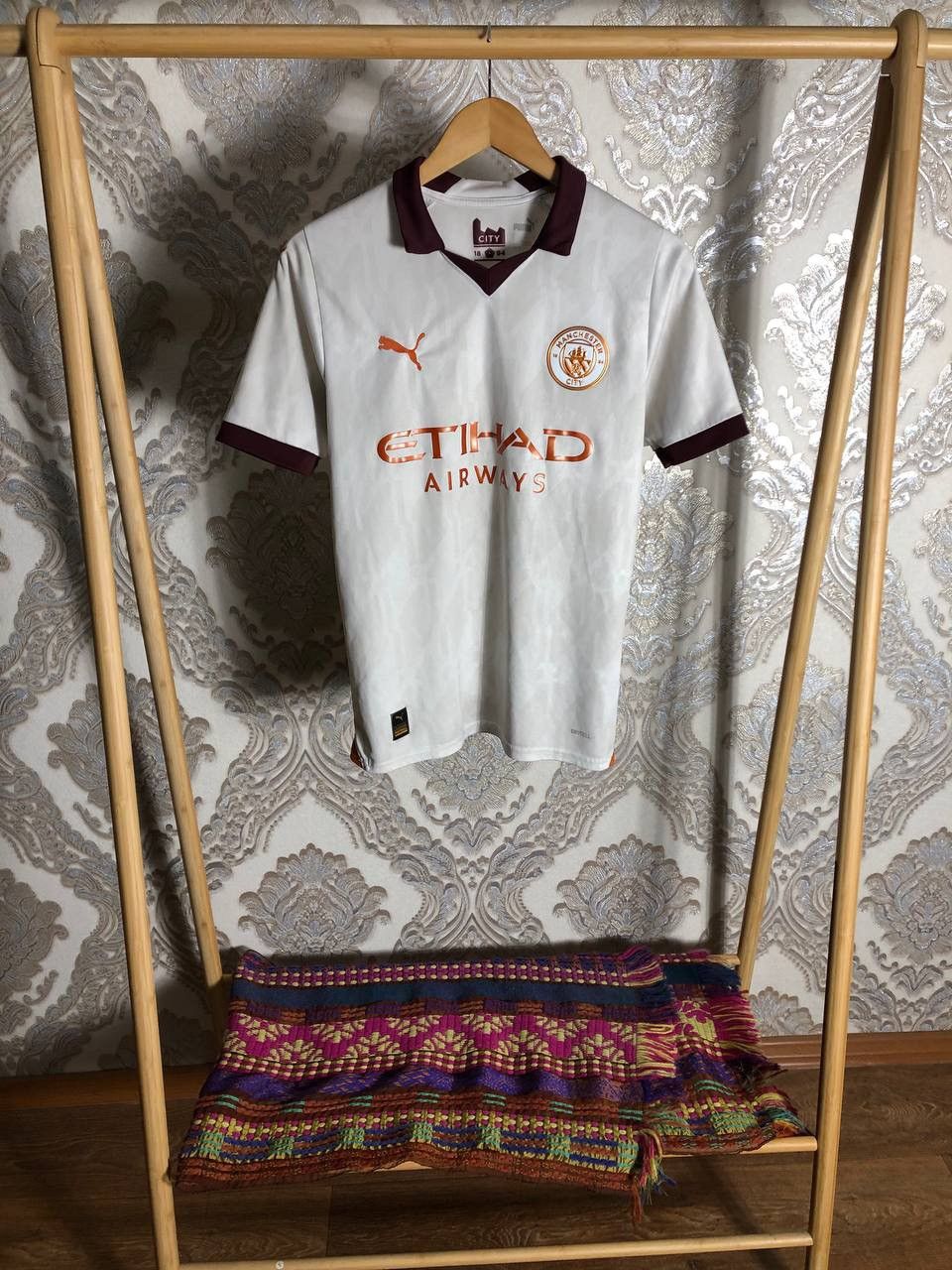 Puma VINTAGE PUMA FC MANCHESTER CITY ENGLAND SOCCER JERSEY Y2K Size US S / EU 44-46 / 1 - 1 Thumbnail