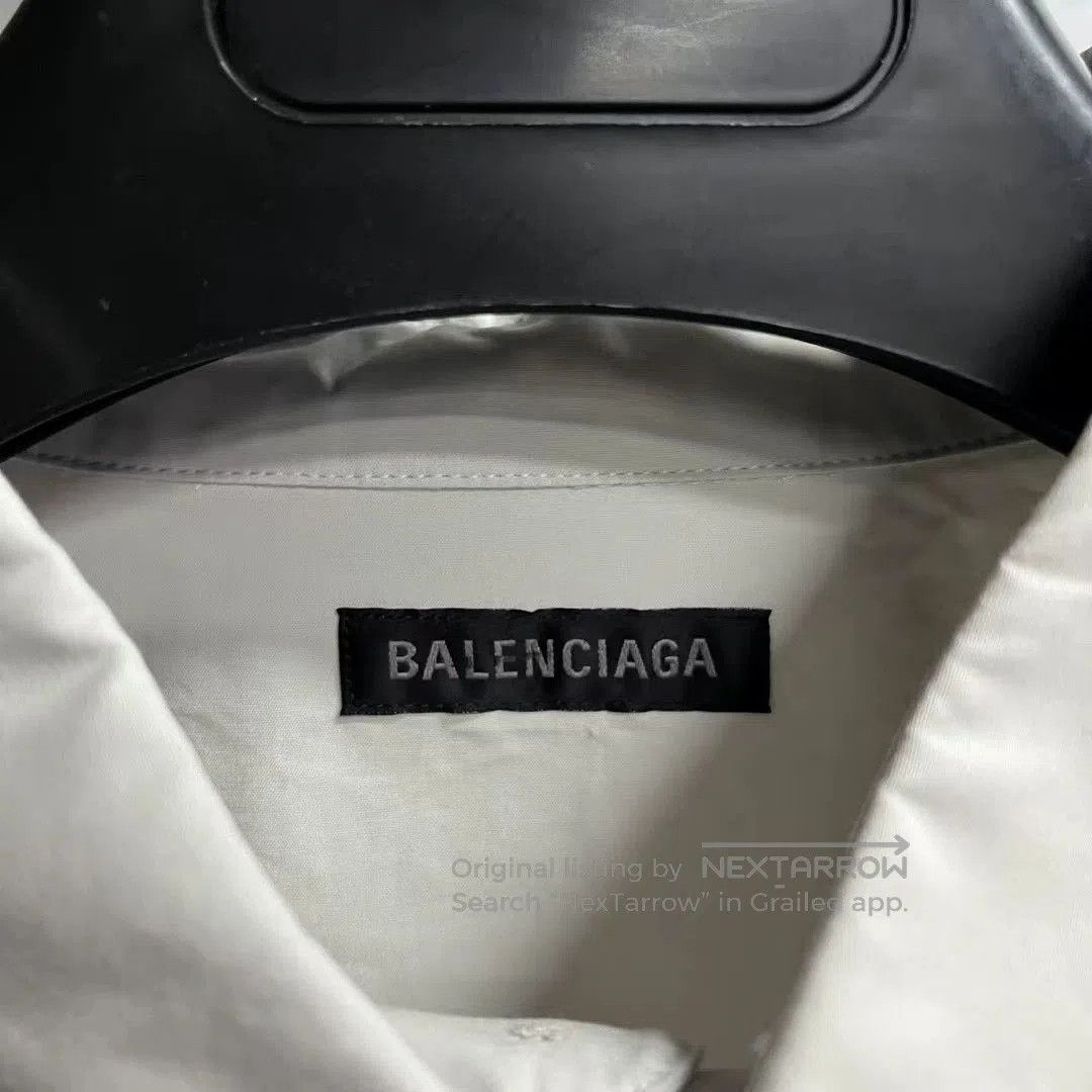 Balenciaga Balenciaga 2024 Paris Print Short Sleeve Shirt. Size US S / EU 44-46 / 1 - 3 Thumbnail
