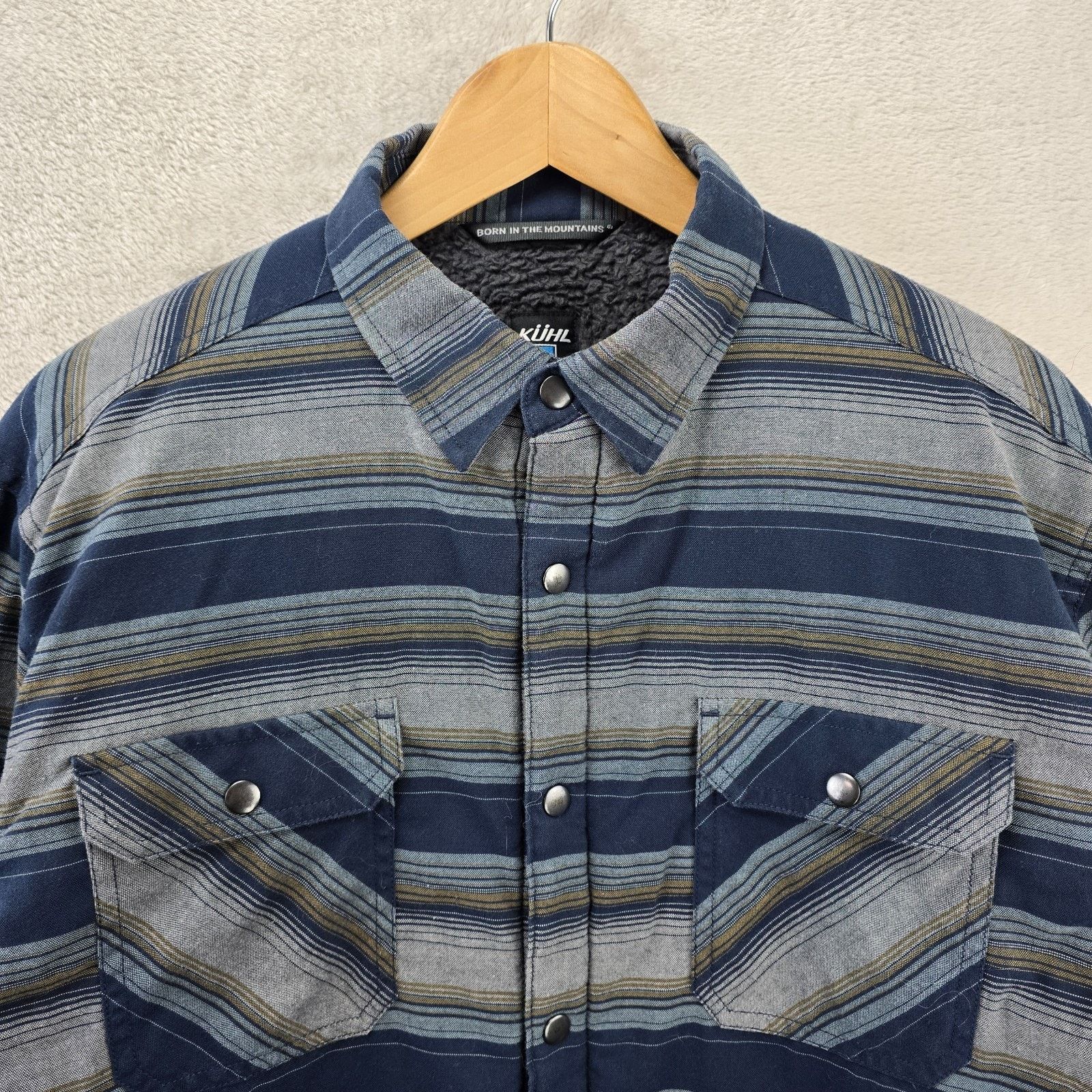Kuhl Kuhl Joyrydr Shirt Jacket Large Shacket Fleece Lined Flannel Size US L / EU 52-54 / 3 - 3 Thumbnail