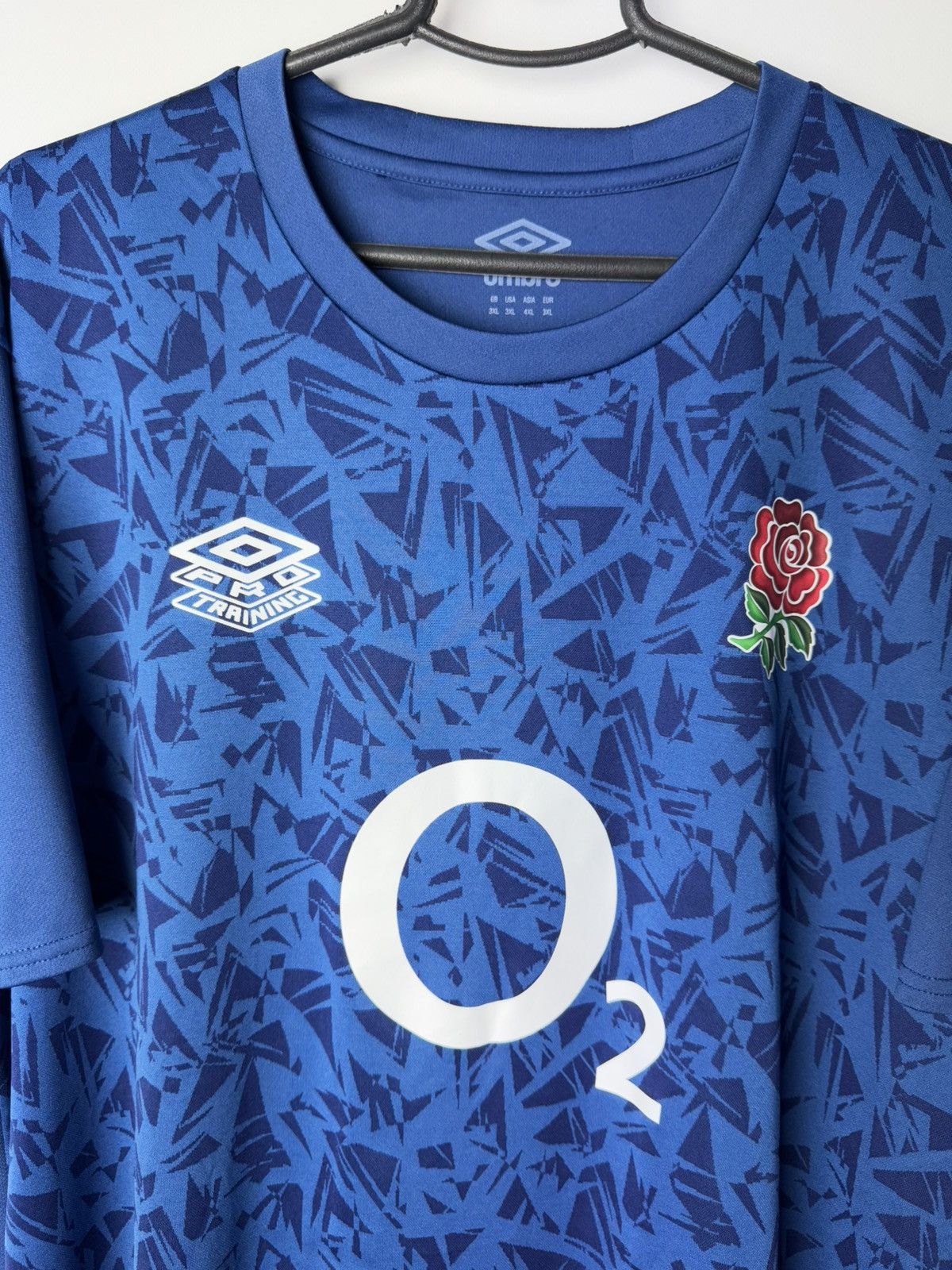 Umbro England Rugby Union 2020 Training Shirt Jersey Umbro sz 3XL Size US XXL / EU 58 / 5 - 3 Thumbnail