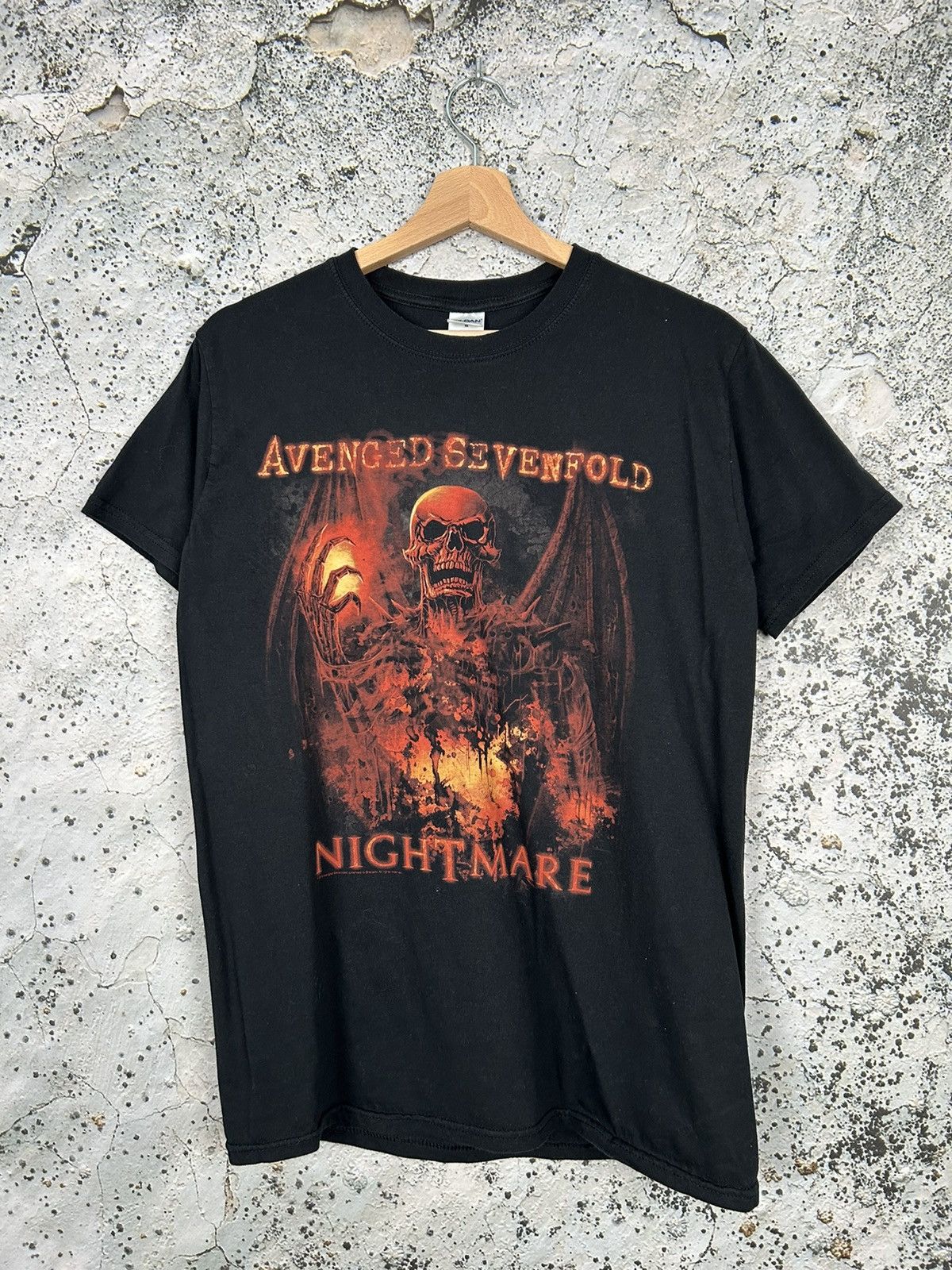 Band Tees Vintage Avenged Sevenfold Nightmare Rock Band Tee Graphic Size US M / EU 48-50 / 2 - 1 Thumbnail