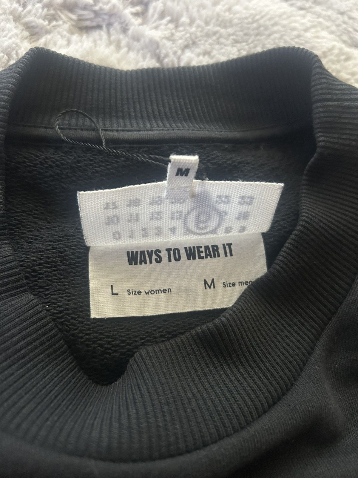 MM6 Maison Margiela MM6 Sweatshirt Black Size US M / EU 48-50 / 2 - 3 Thumbnail