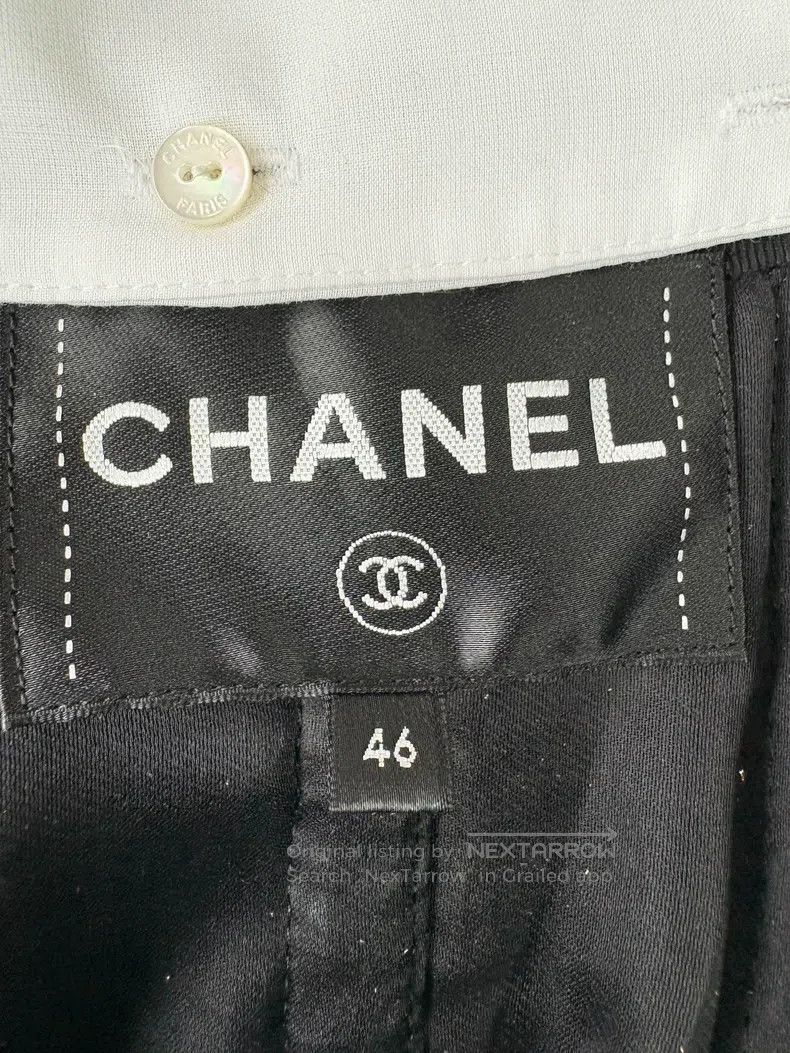 Chanel Chanel 17-year-old metropolitan series black glitter tweed Size US S / EU 44-46 / 1 - 6 Thumbnail