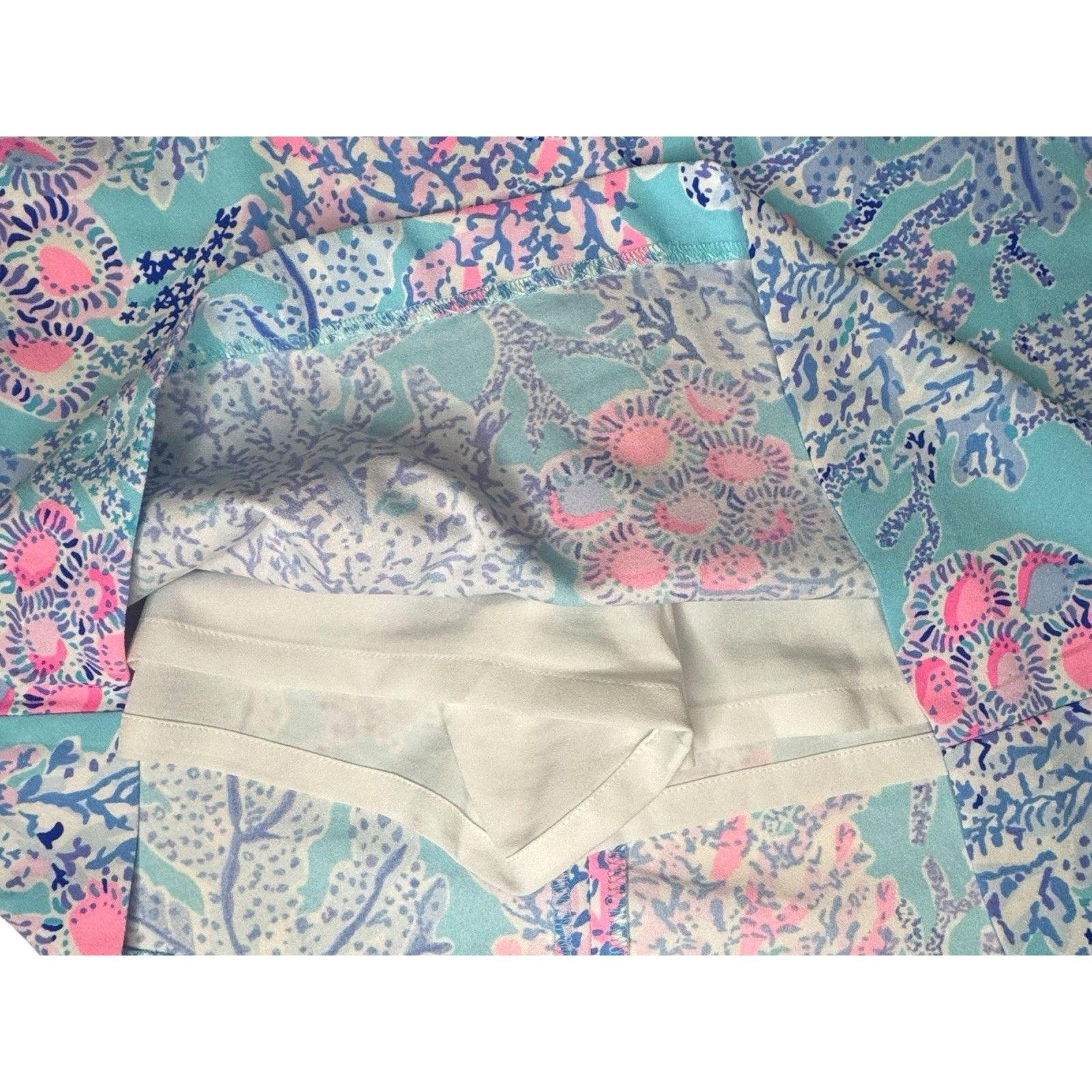 Lilly Pulitzer Lilly Pulitzer Jonas Skort Blue Ibiza Now You Sea Me Size 24" / US 00 / IT 34 - 3 Thumbnail