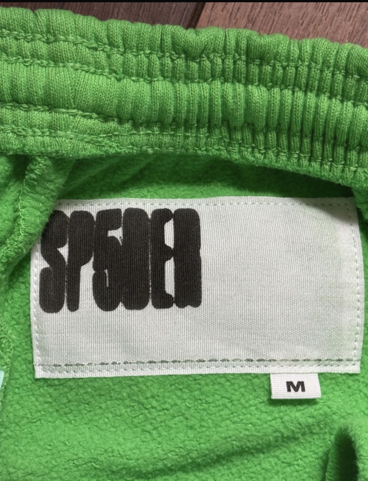 Sp5der Sp5der Slime Rhinestone Punk V2 Sweatpants Green Medium Size US 30 / EU 46 - 6 Thumbnail