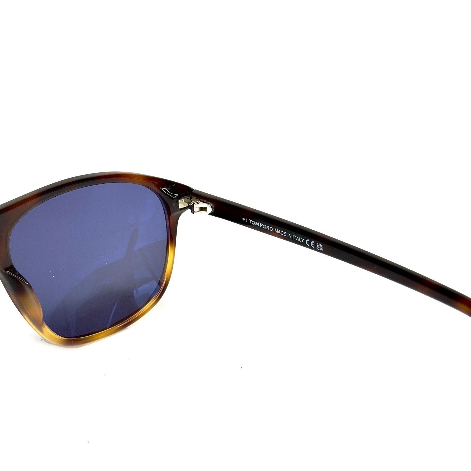 Tom Ford TOM FORD Prescott TF1027 56V Brown Blue Angular 1027 FT1027 Size ONE SIZE - 4 Thumbnail