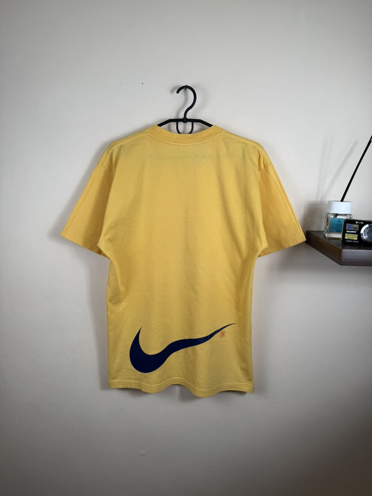 Nike Vintage Nike T shirt Centre Logo Peach Streetwear M Size US M / EU 48-50 / 2 - 2 Thumbnail