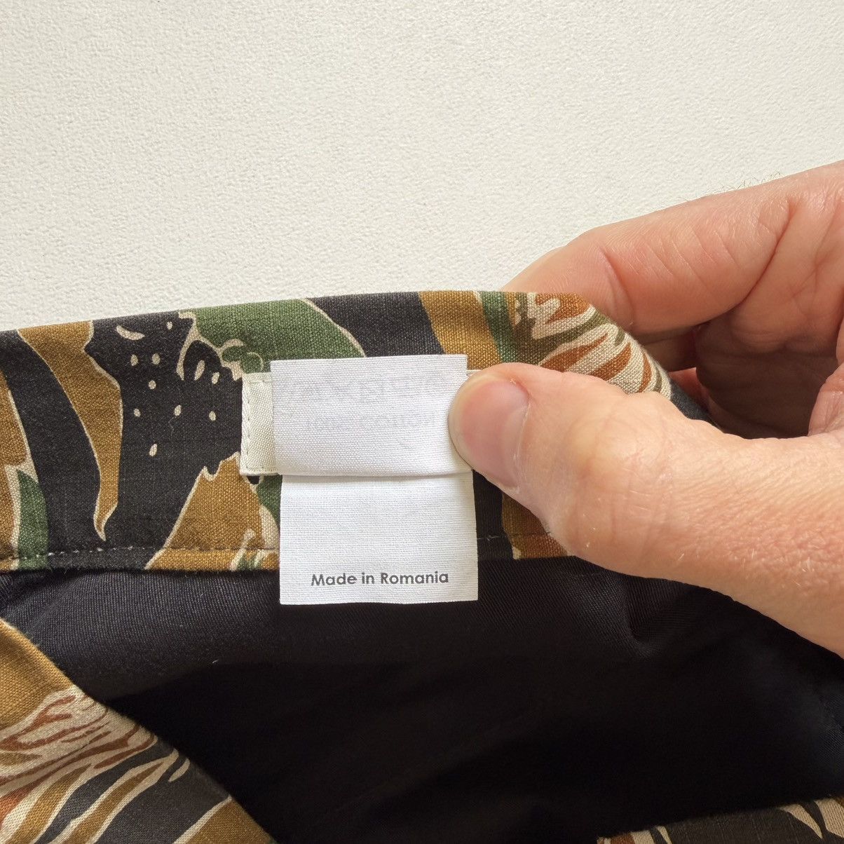 Dries Van Noten S/S 20 Patchwork Tiger Camo Print Pants Size US 32 / EU 48 - 5 Thumbnail