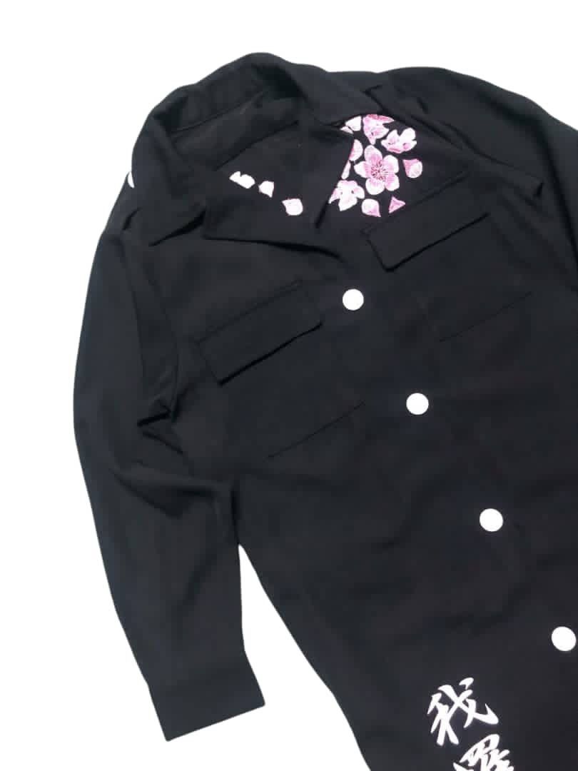 Japanese Brand JAPANESE BRAND YAKUZA JACKET EMBROIDERY PRINTED RARE Size US M / EU 48-50 / 2 - 5 Thumbnail