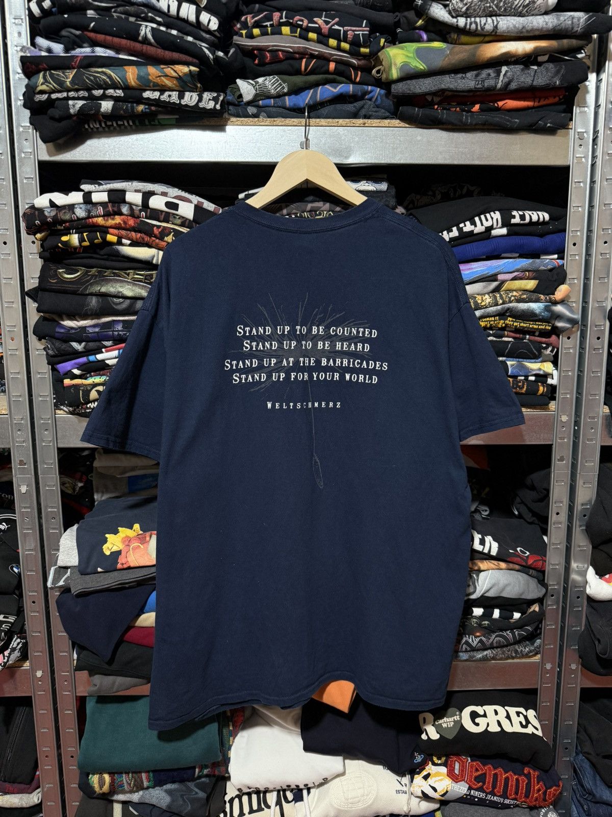 Band Tees Vintage Fish Weltschmerz 2020 Retro Rock Band T-Shirt Y2K Size US XXL / EU 58 / 5 - 2 Thumbnail