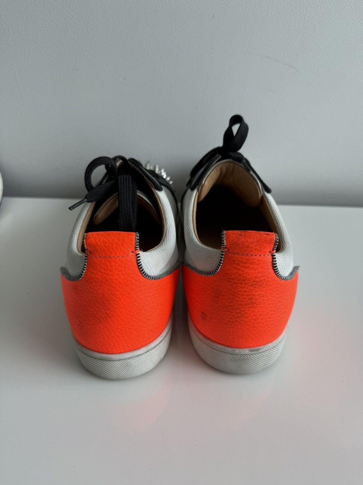 Christian Louboutin Christian Louboutin Louis Junior Spikes Low Top Sneakers Size US 10 / EU 43 - 3 Thumbnail