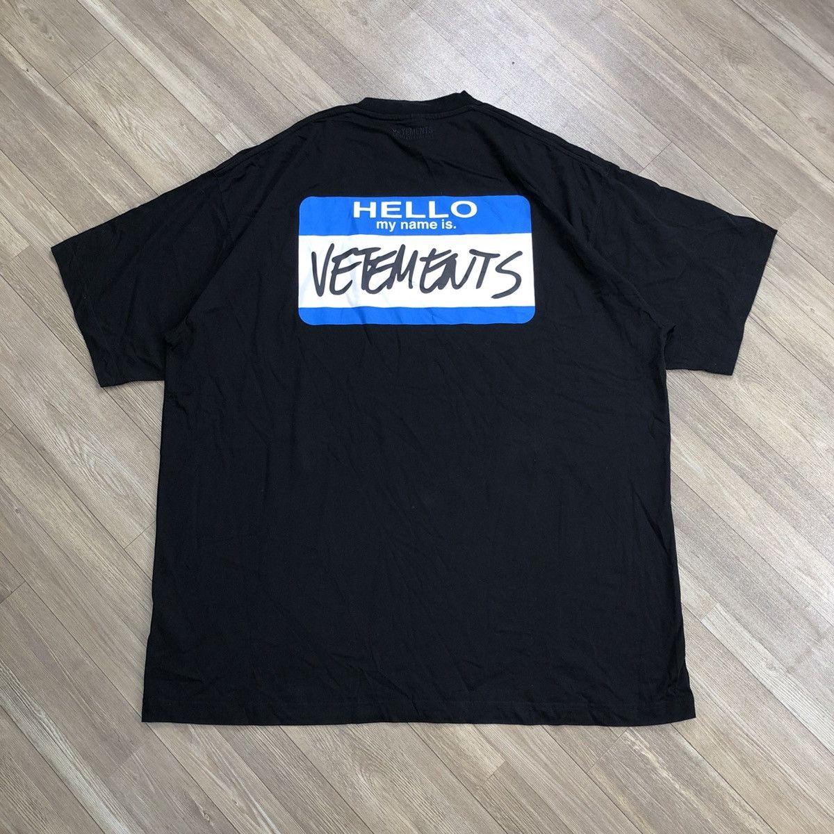 Vetements My Name Is | Grailed