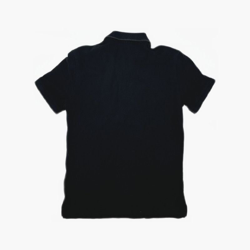 Burberry Burberry Black Embroidered Logo Polo Shirt 0079 Size US XS / EU 42 / 0 - 1 Thumbnail