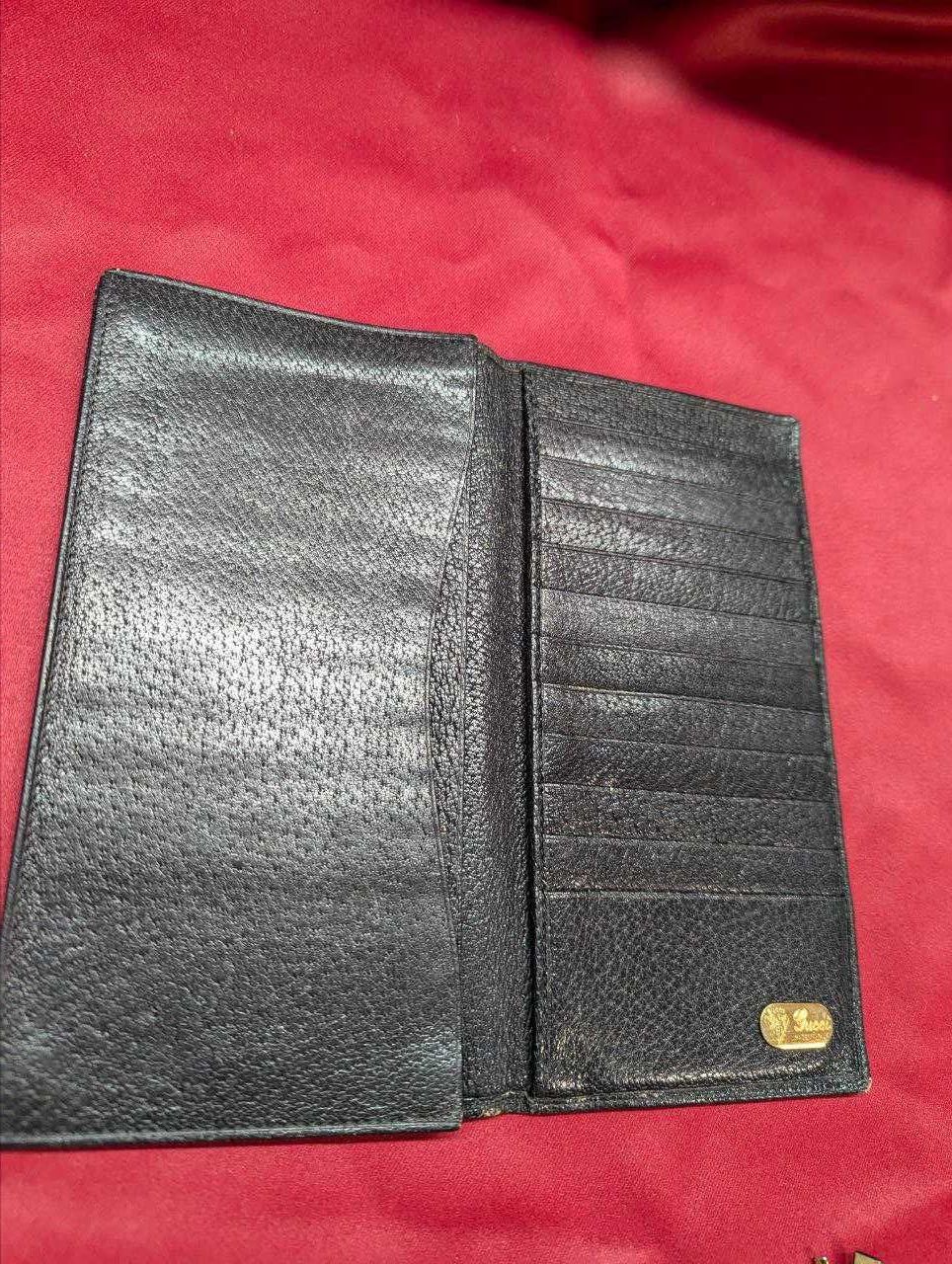 Gucci Gucci Vintage Leather Wallet Cardholder Size ONE SIZE - 2 Thumbnail