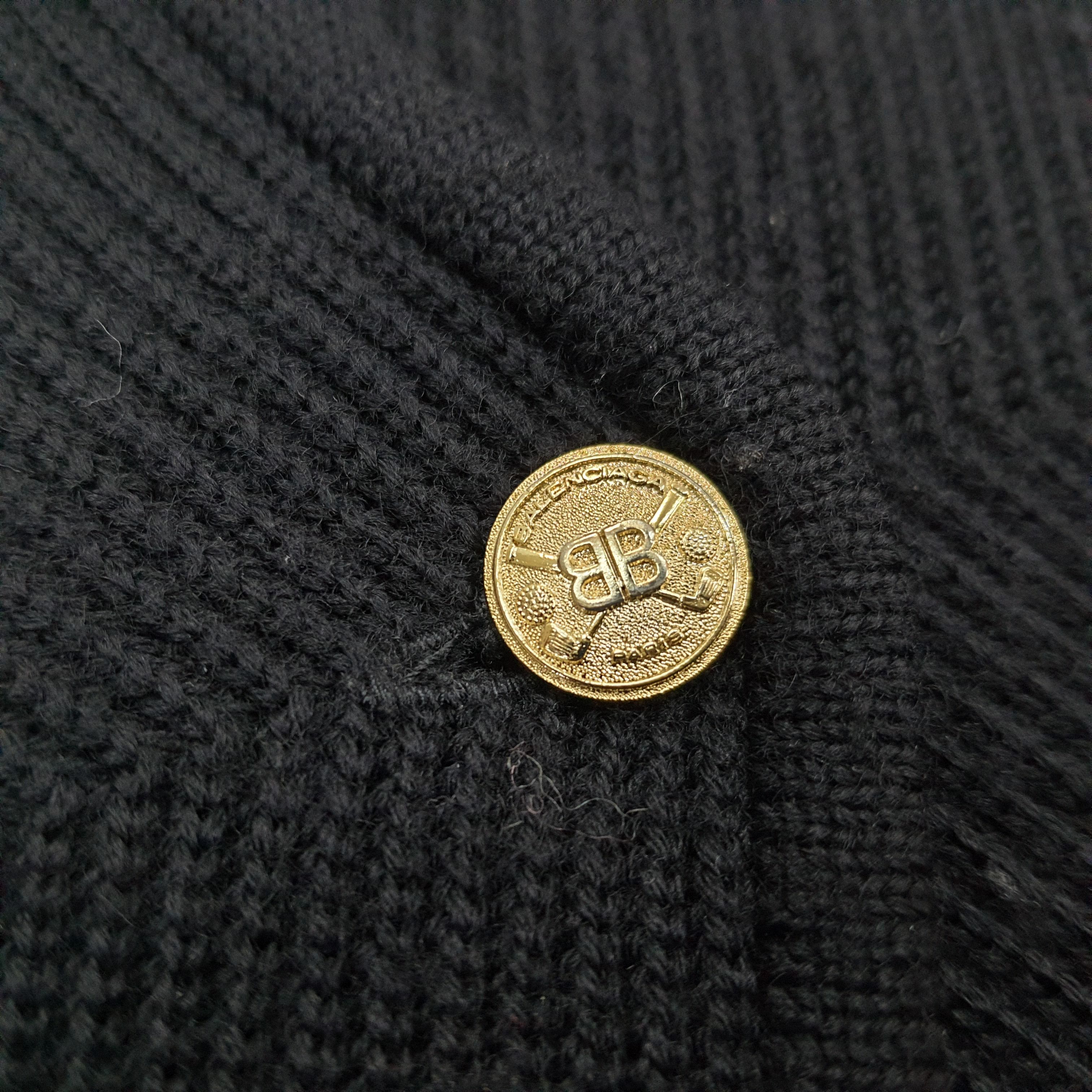 Balenciaga × Vintage Vintage Balenciaga Paris Knitwear Vests Size S / US 4 / IT 40 - 5 Thumbnail