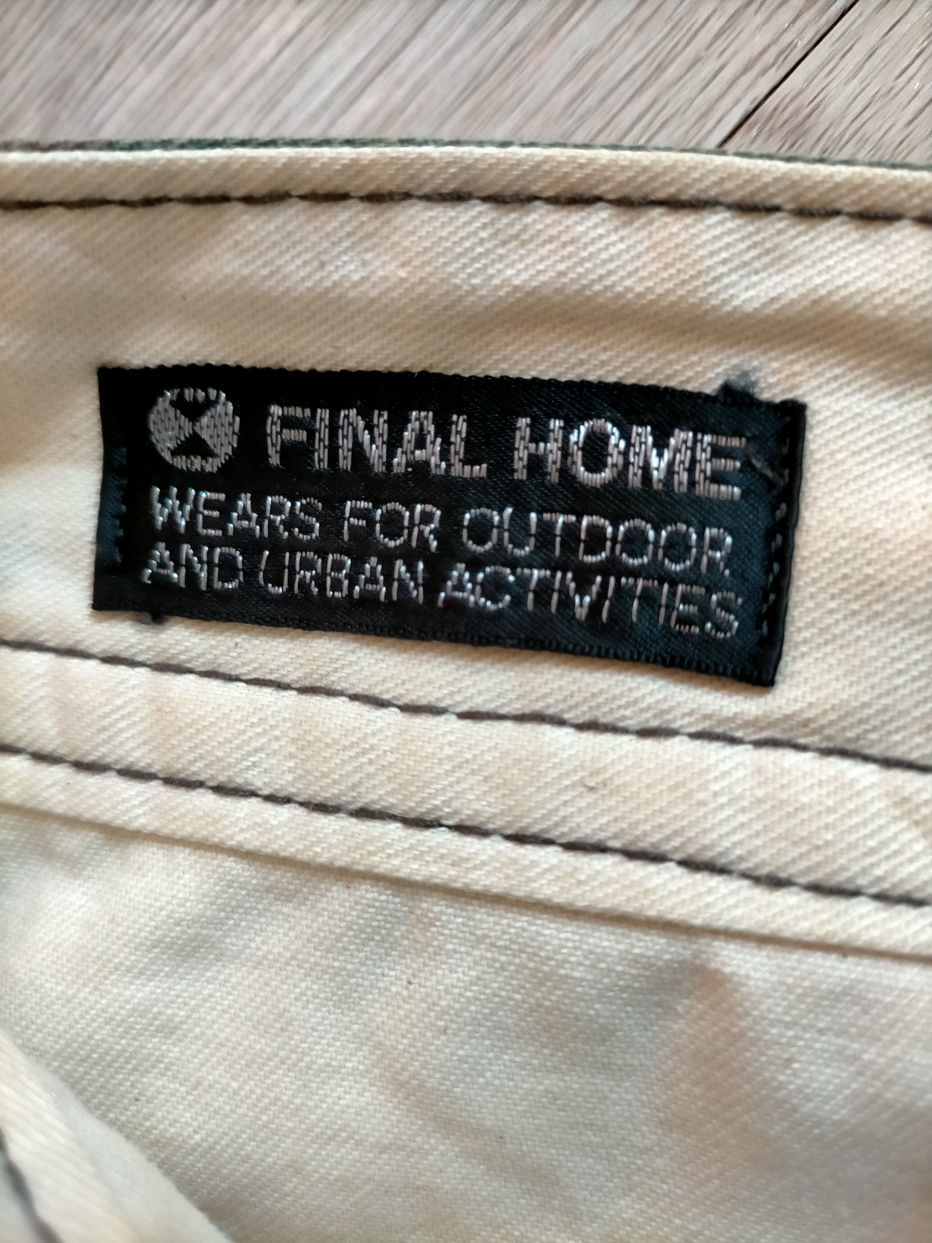 Final Home ⚡Rare Final Home Camo Patchwork Trouser Pants Size US 29 - 21 Thumbnail