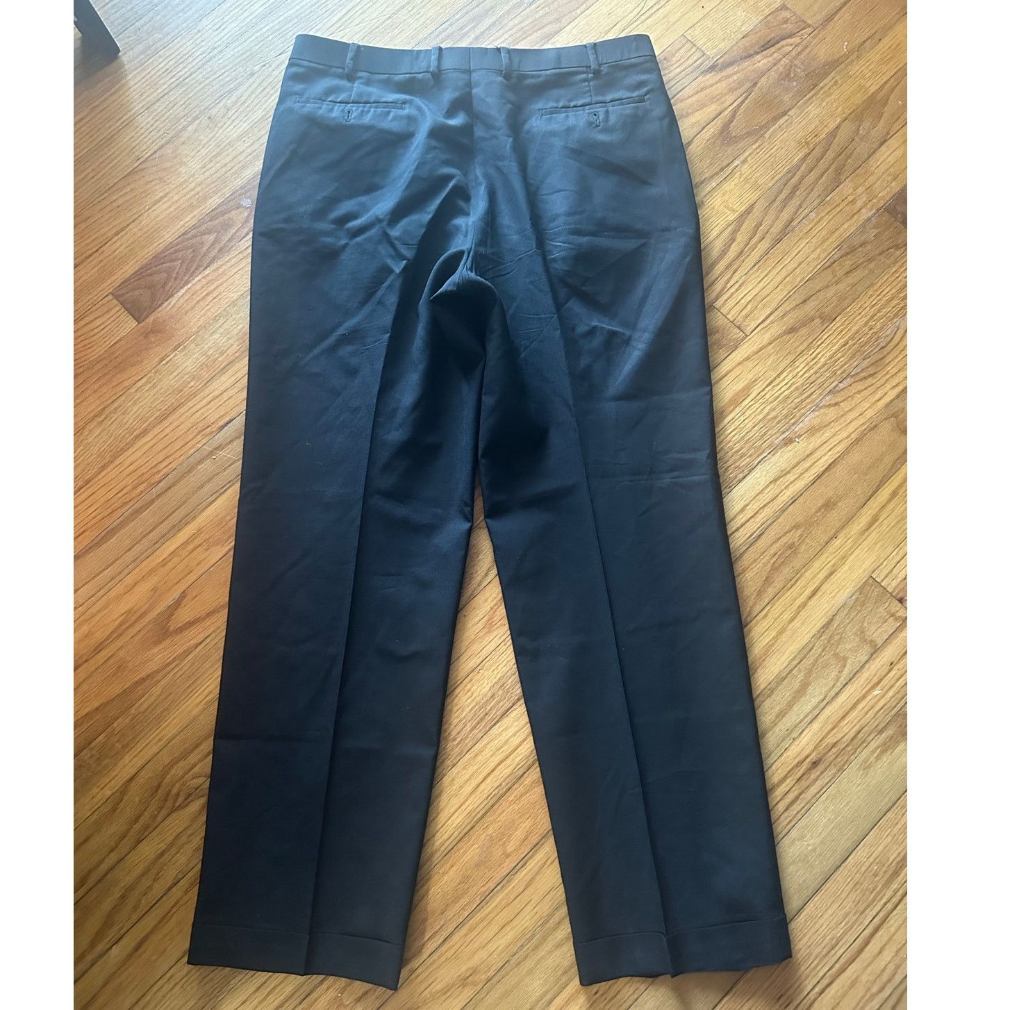 Lauren Ralph Lauren Lauren Ralph Lauren Black Wool Comfort Fit Pants – 36x32 Size US 36 / EU 52 - 6 Thumbnail