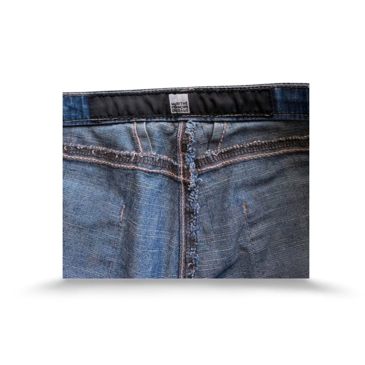 Marithe + Francois Girbaud Marithe Francois Girbaud Wide Leg Baggy Denim Pants Size 28" / US 6 / IT 42 - 4 Thumbnail