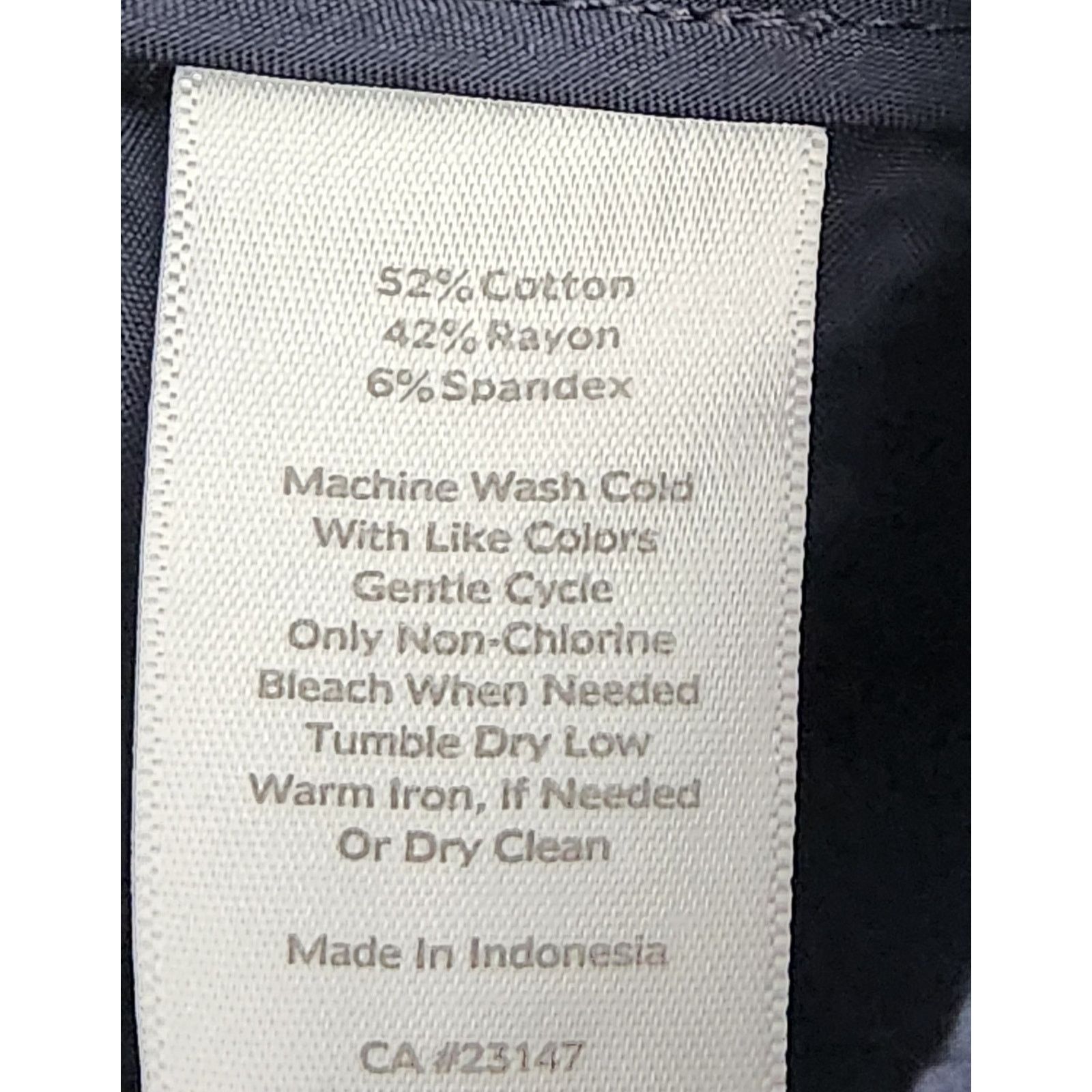 Other Talbots Blue Chatham Flat Front Ankle Pants 6 Tapered Legs Size 28" / US 6 / IT 42 - 5 Thumbnail
