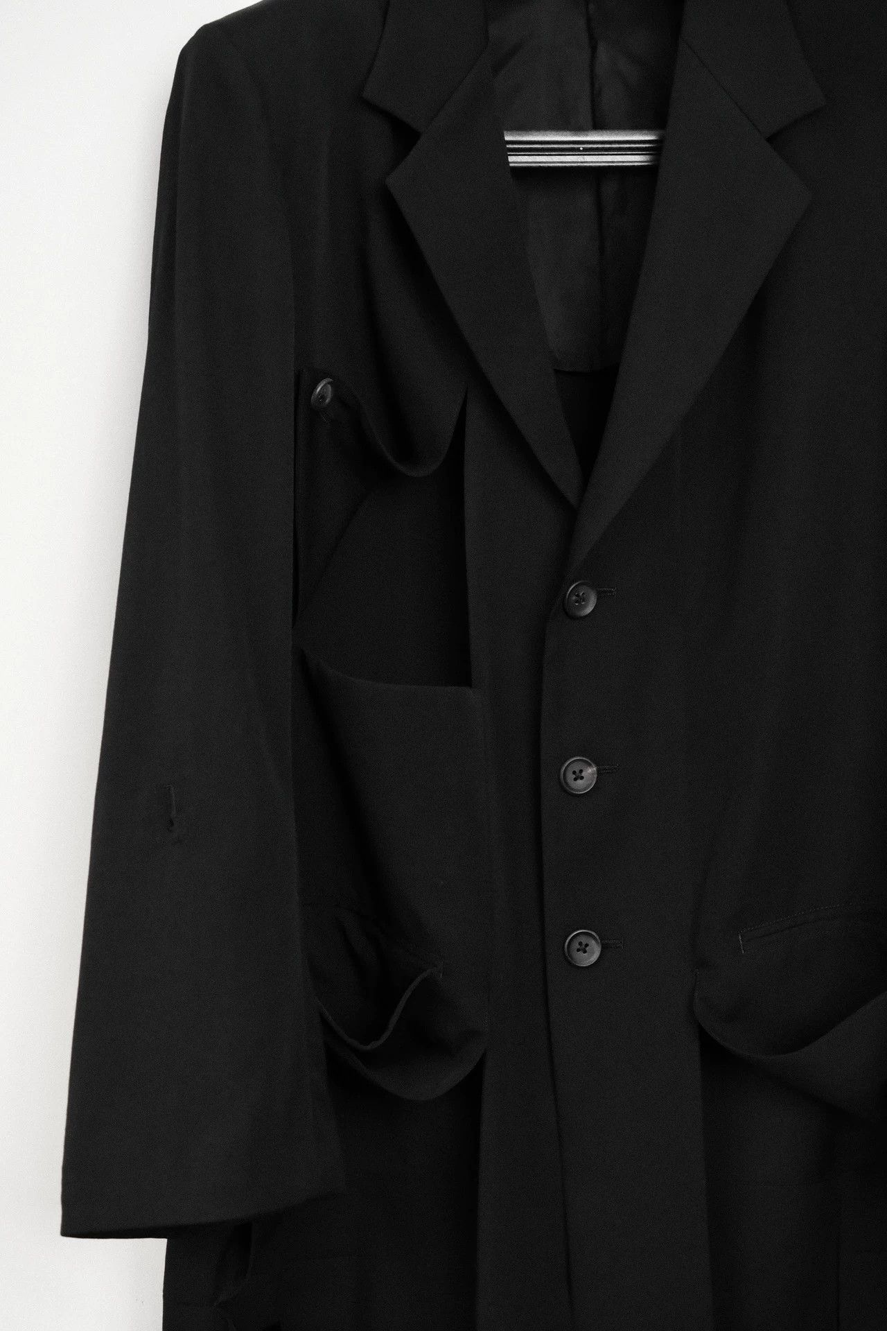Yohji Yamamoto Yohji Yamamoto 25ss DR.JKT Cutout Deconstructed Coat Size US M / EU 48-50 / 2 - 4 Thumbnail