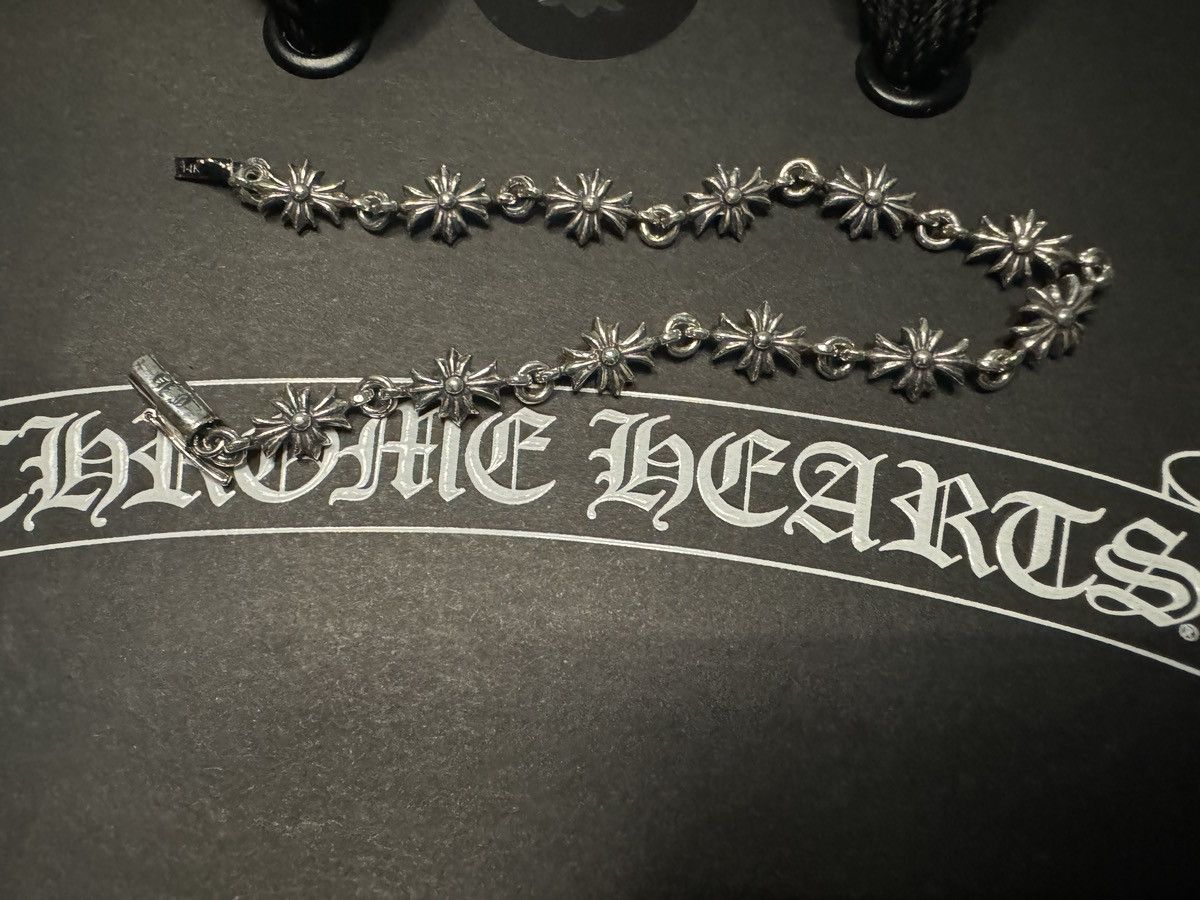 Chrome Hearts Chrome hearts Tiny E plus 12 links sliver bracelet Size ONE SIZE - 1 Thumbnail