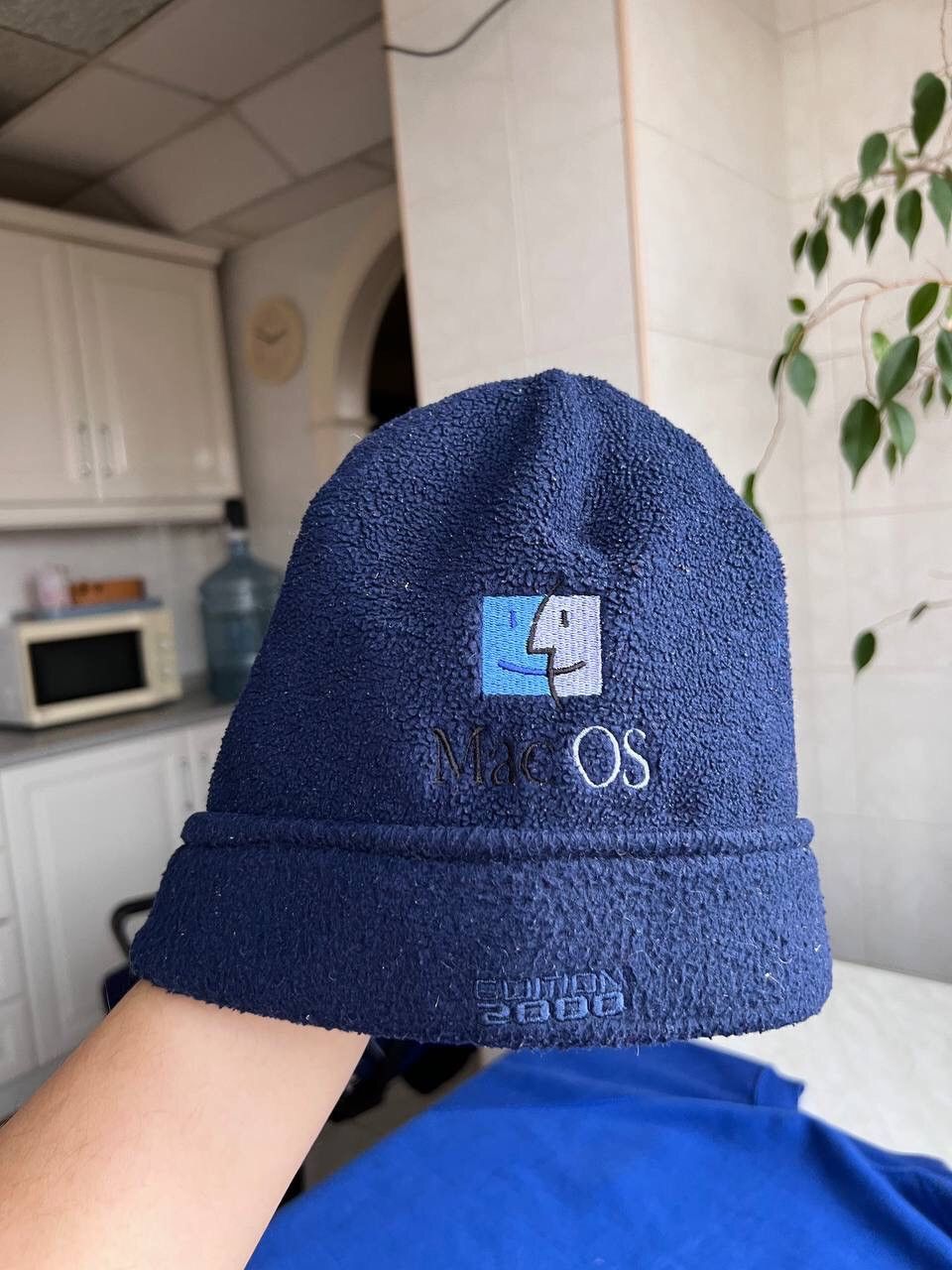 Apple 90s Vintage Apple Computers MAC OS Edition 2000 Beanie Hat Size ONE SIZE - 2 Thumbnail
