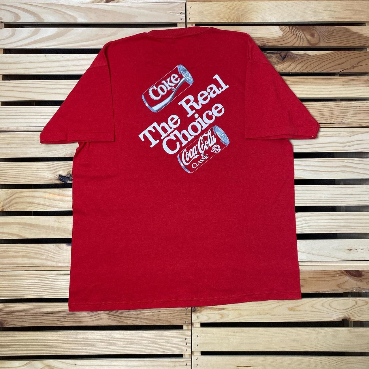 Other True Vintage Coca Cola Red Drink Promo Tee Size Large Size US L / EU 52-54 / 3 - 1 Thumbnail