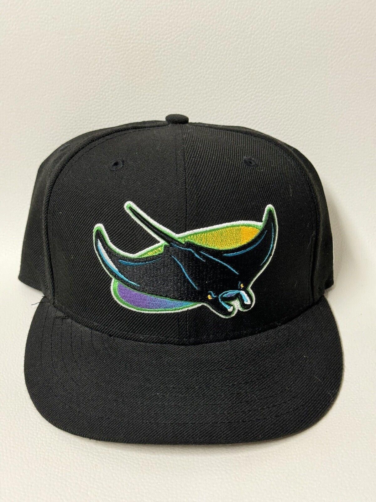 New Era MLB Tampa Bay Devil Rays New Era Fitted Hat Size ONE SIZE - 1 Thumbnail