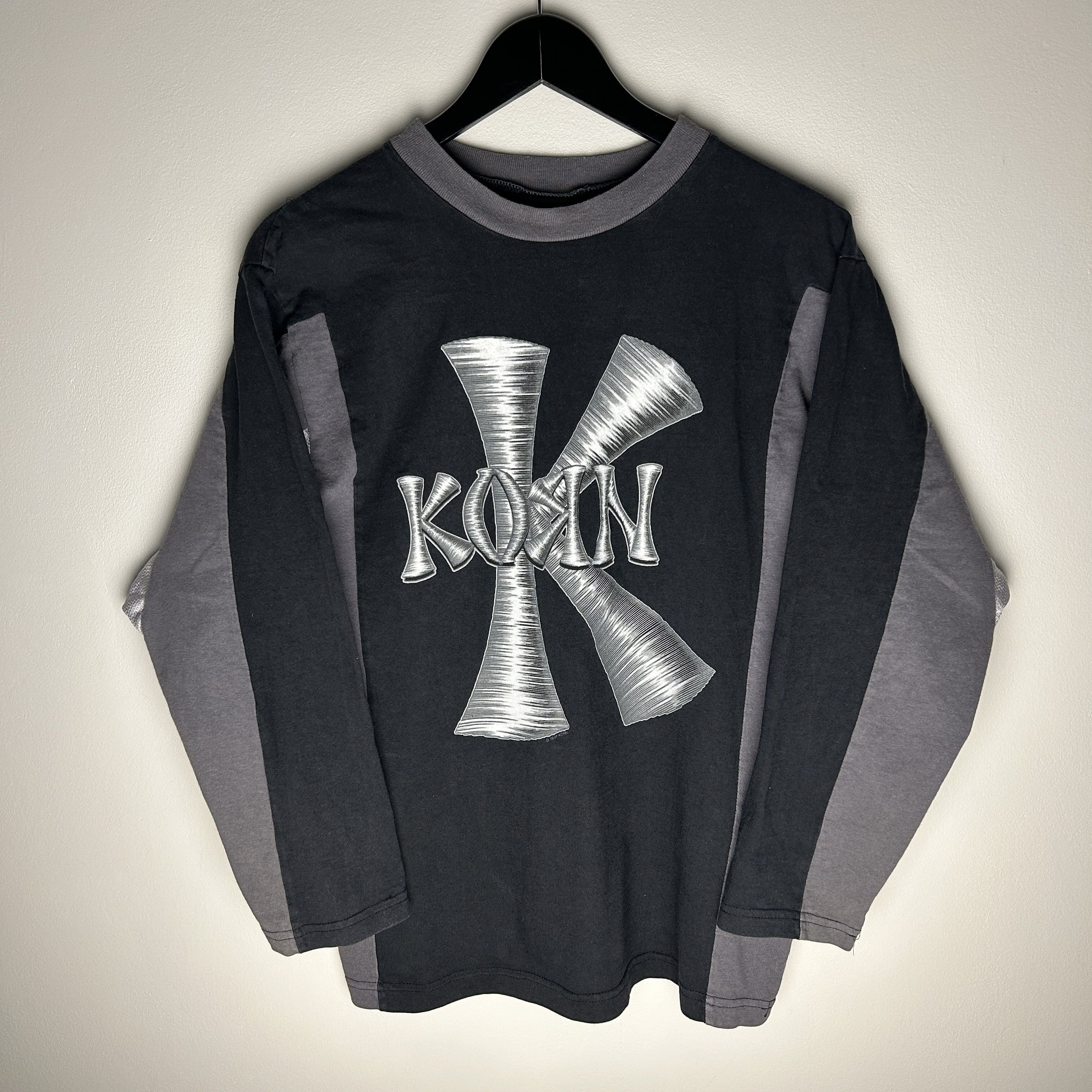 Band Tees Vintage Korn Band Giant Longsleeve T-shirt Size US M / EU 48-50 / 2 - 1 Thumbnail