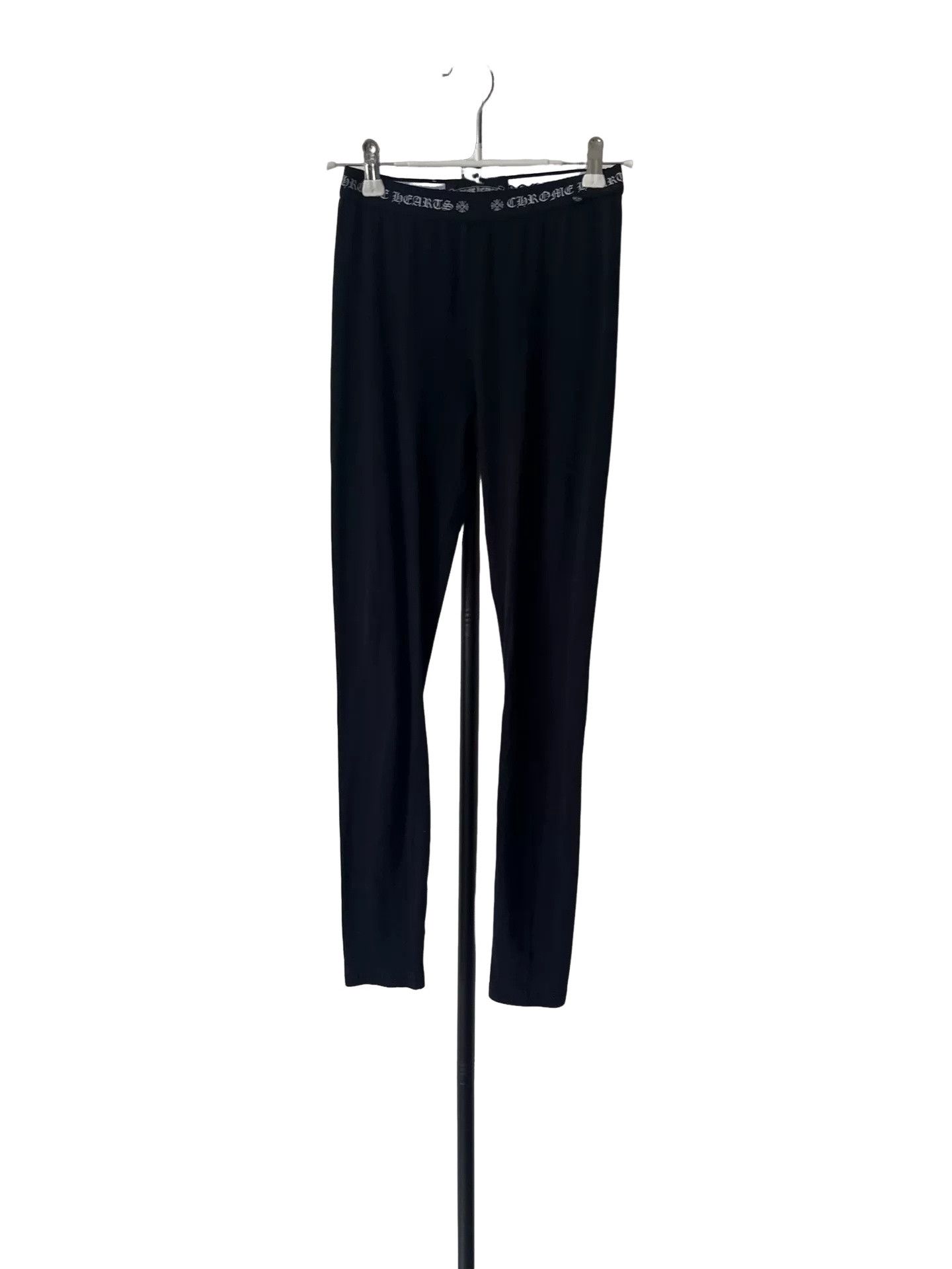 Chrome Hearts Chrome Hearts Logo Waistband Leggings Size S Size US 30 / EU 46 - 1 Thumbnail
