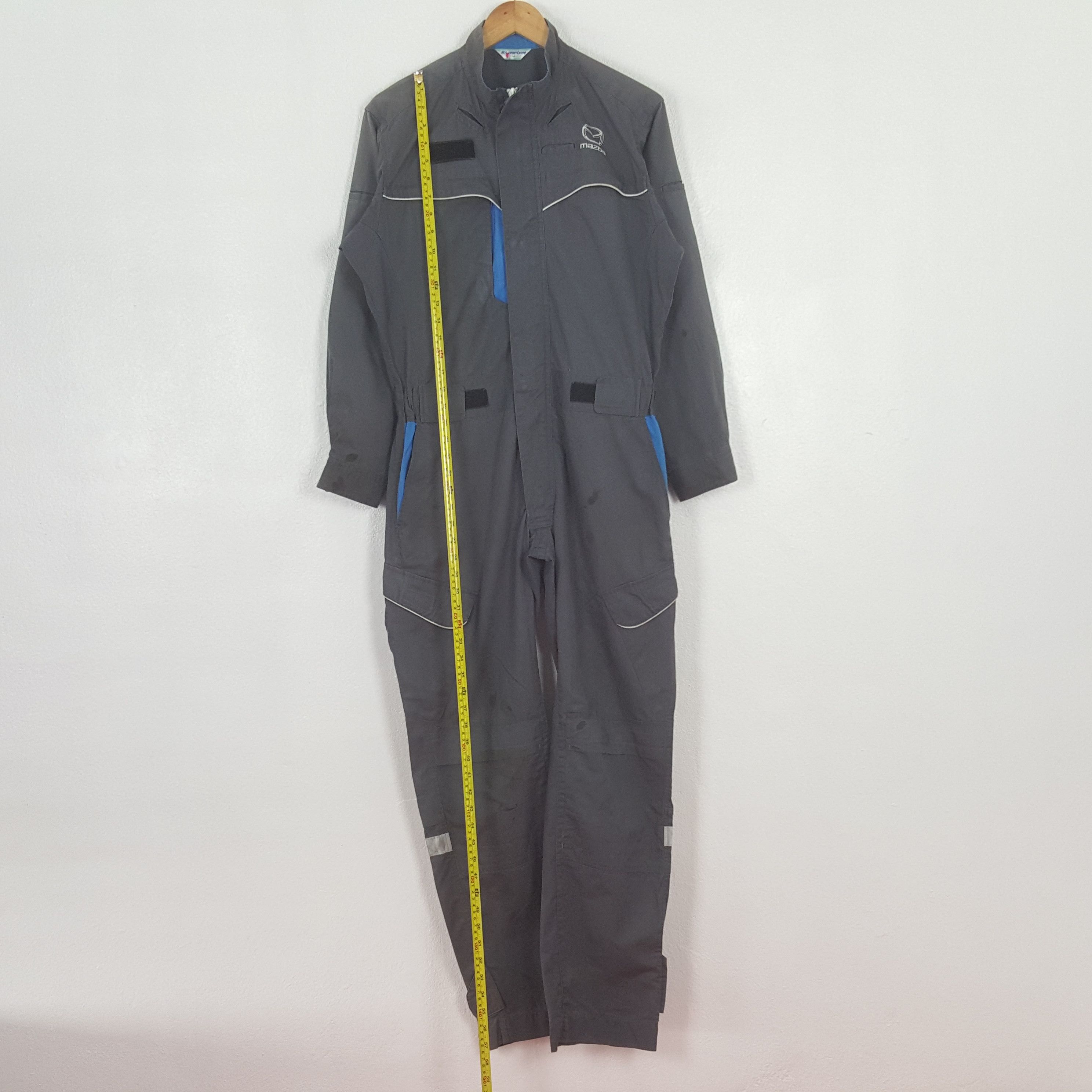 Vintage Vintage Mazda American Racing Coverall Jacket C304N10 Size US M / EU 48-50 / 2 - 7 Thumbnail