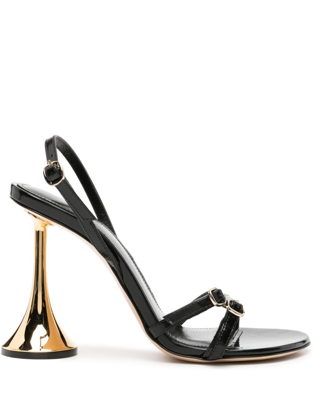 Coperni LEATHER HEEL SANDALS Size US 11 / IT 41 - 1 Thumbnail