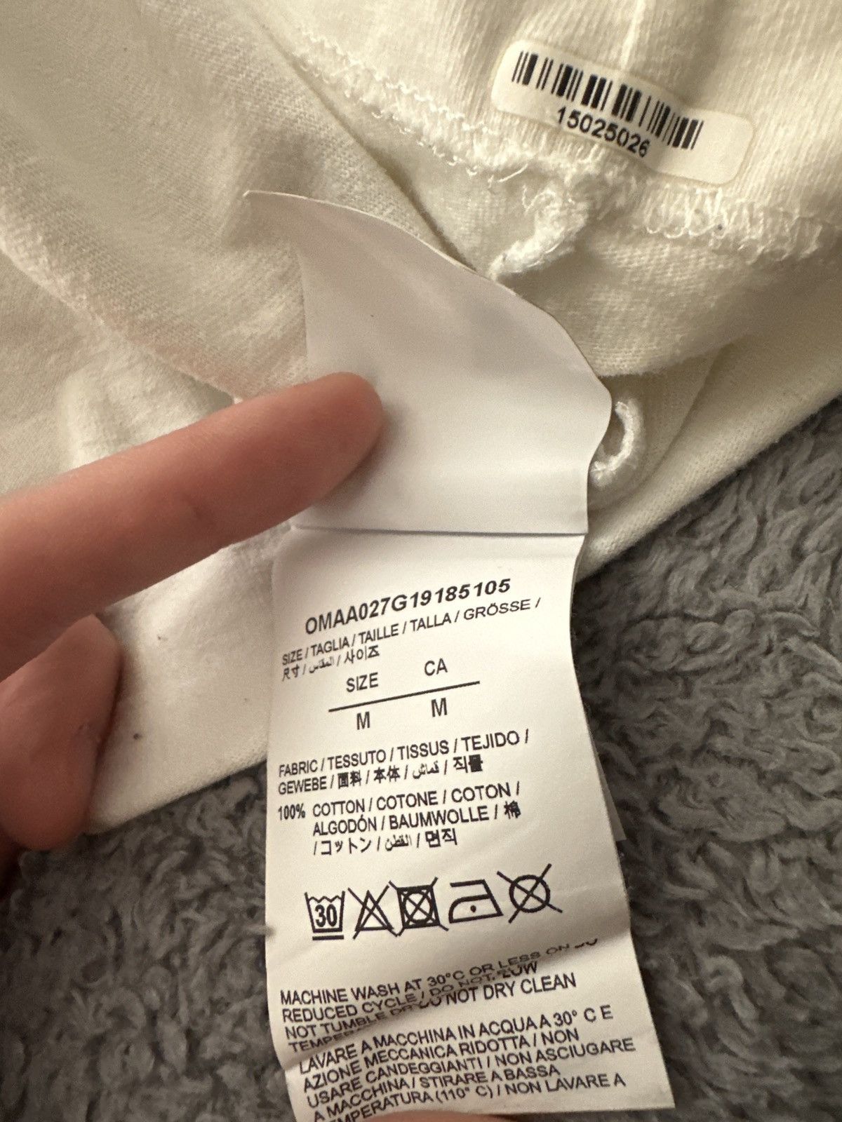 Off-White Off white Virgil Abloh x Simon Brown Tee Size US M / EU 48-50 / 2 - 8 Thumbnail