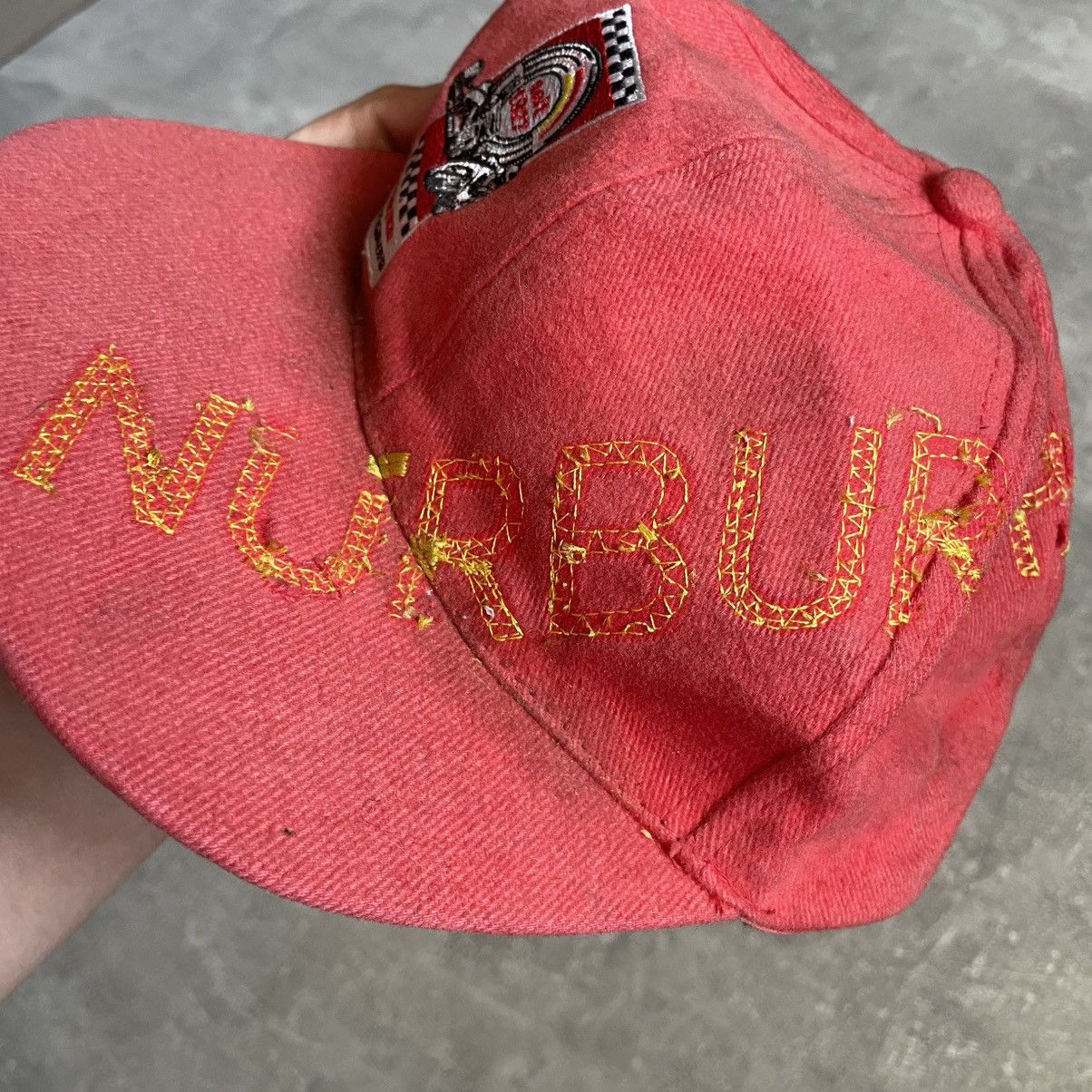 Vintage 1927 Nürburgring retro dad Cap Racing Hat moto 90s nascar Size ONE SIZE - 3 Thumbnail