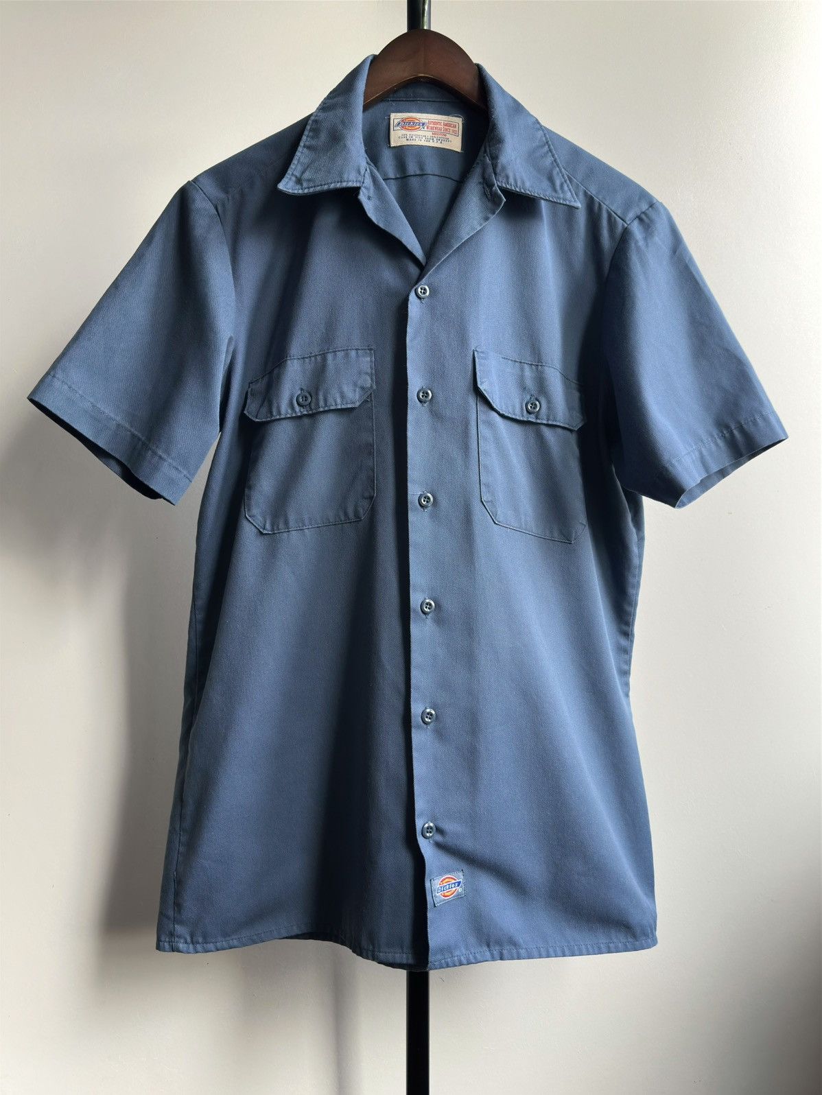 Dickies × Vintage Vintage Dickies Workwear Button Up Shirt Size US M / EU 48-50 / 2 - 1 Thumbnail