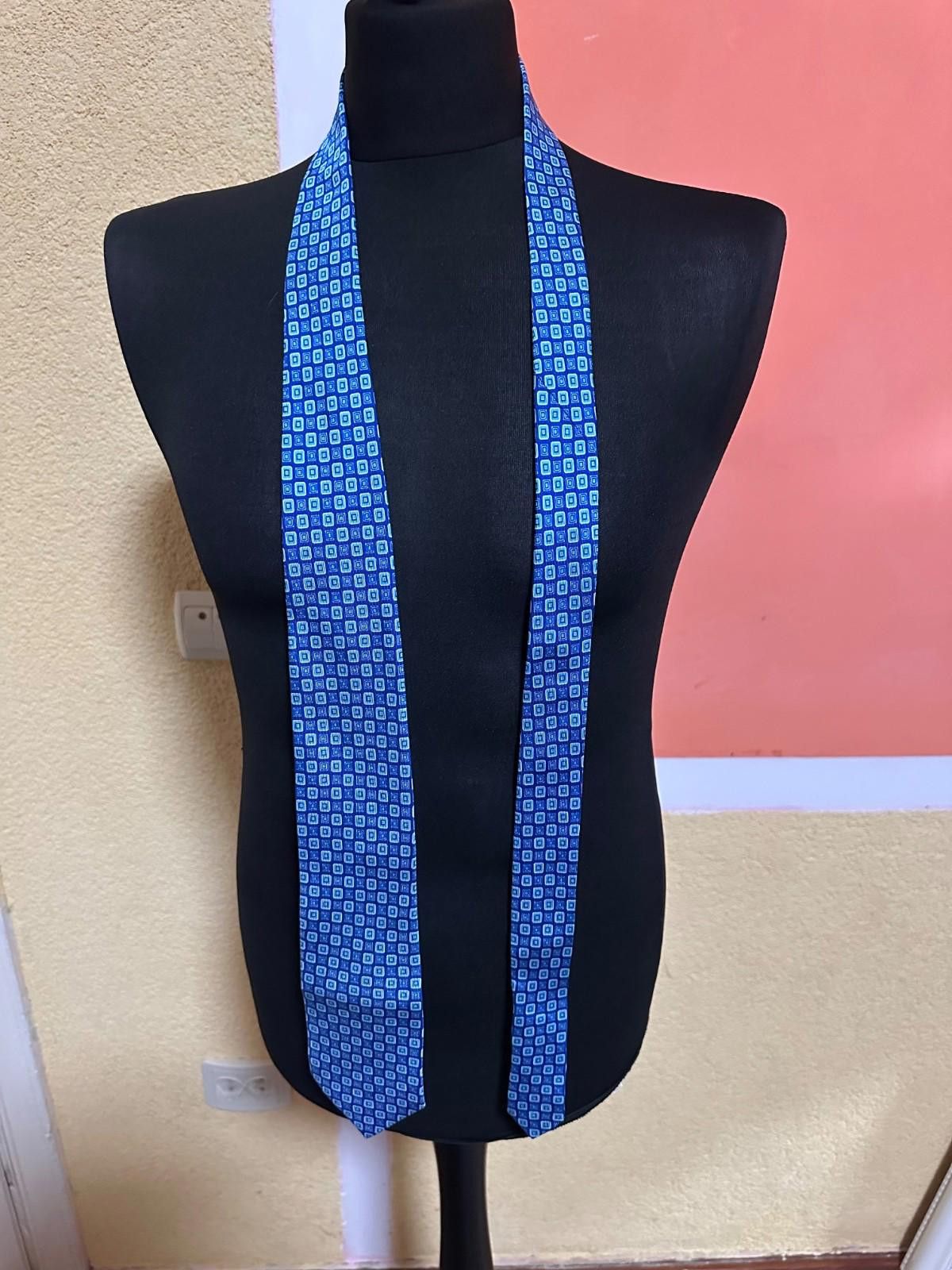 Cesare Attolini Cesare Attolini Silk Tie Blue Size ONE SIZE - 1 Thumbnail