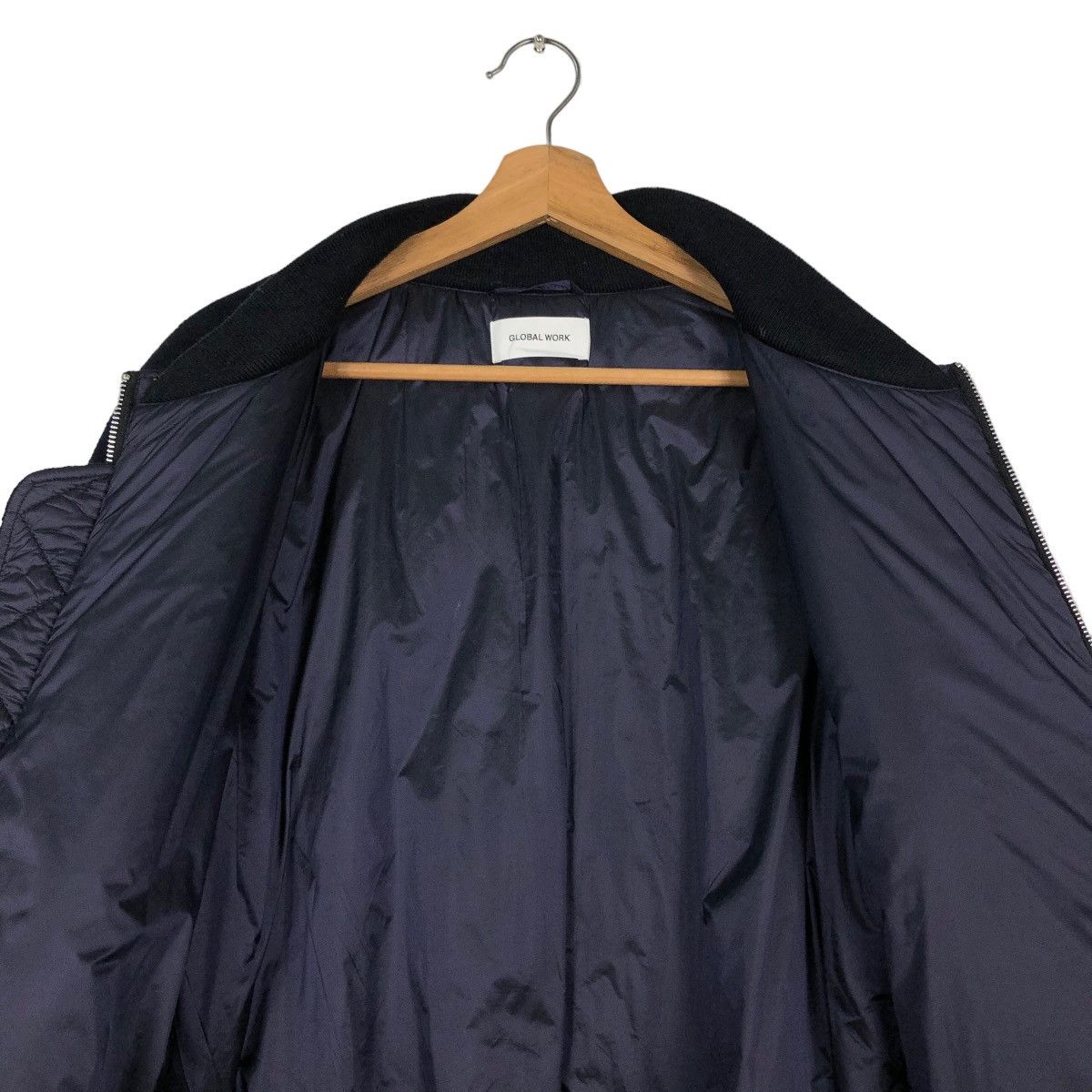 Japanese Brand 📌VINTAGE BOMBER JACKET BIG POCKET GLOBAL WORK JAPAN Size US XL / EU 56 / 4 - 15 Thumbnail