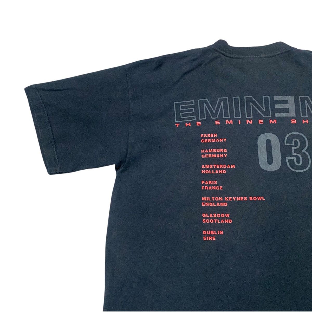 Rap Tees Vintage Eminem Europe Tour 2003 'the eminem show' Size US M / EU 48-50 / 2 - 9 Thumbnail