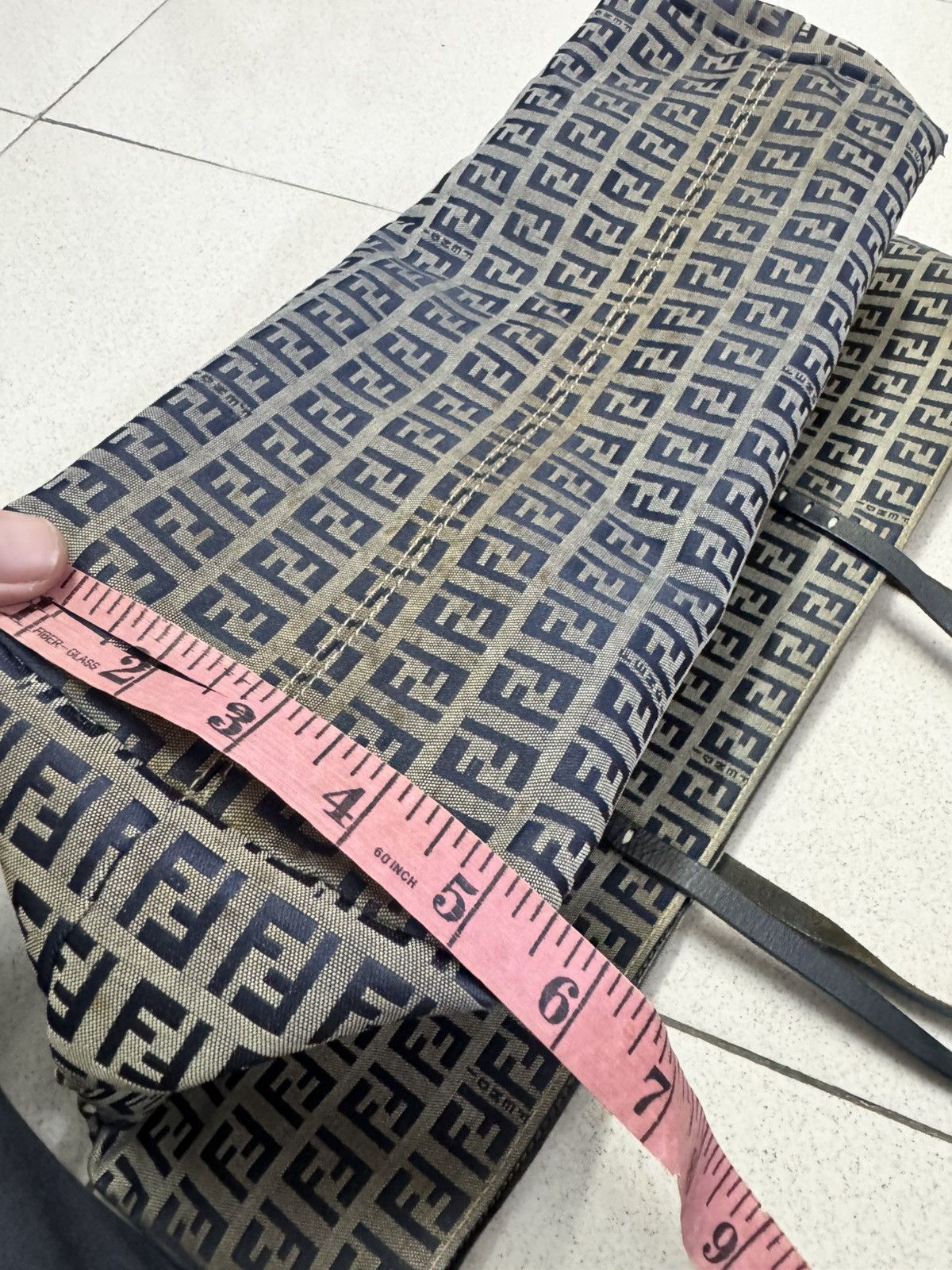 VINTAGE FENDI FULL MONOGRAM TOTE BAG