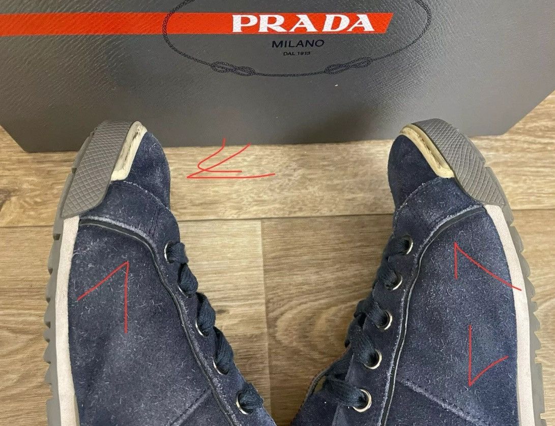 Prada Prada sneakers size 10,5 Size US 10.5 / EU 43-44 - 17 Thumbnail