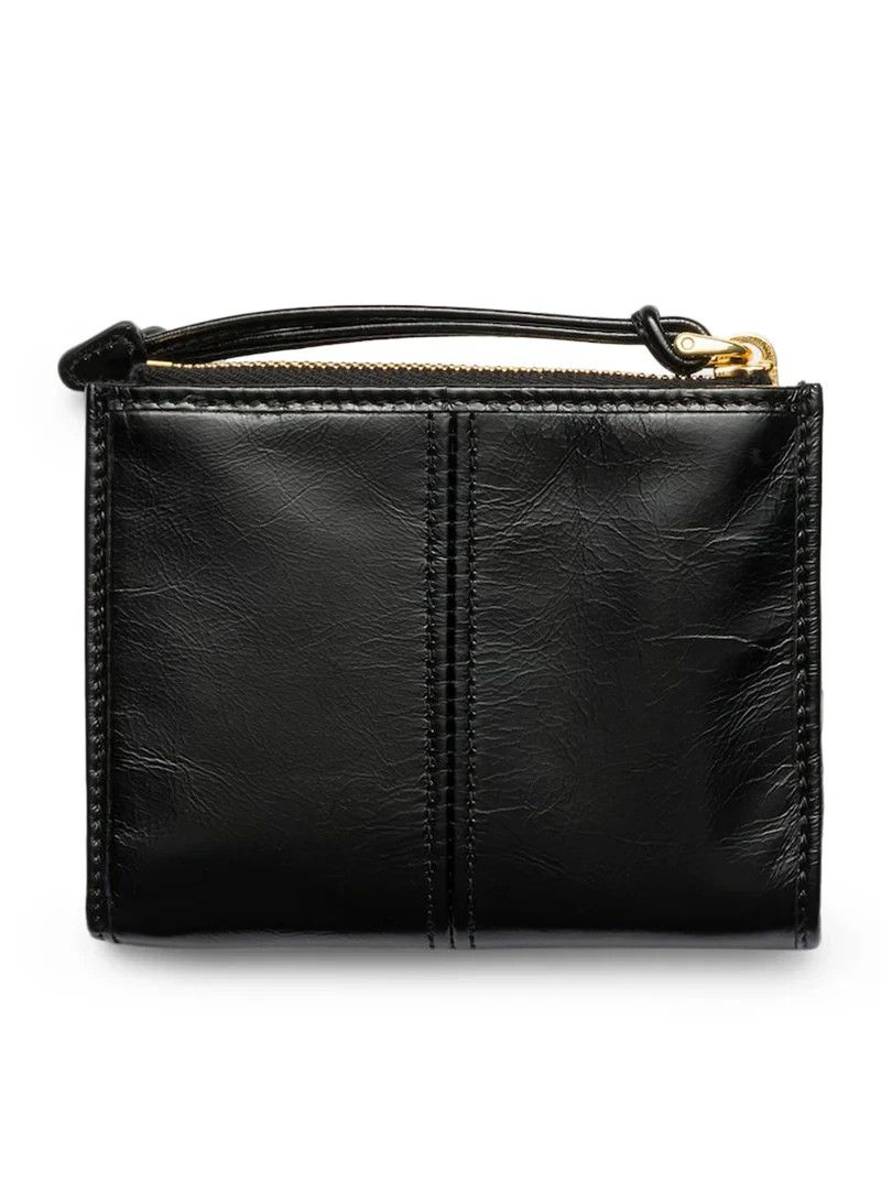 Prada PRADA Saffiano Black Leather Small Wallet New & Authentic Size ONE SIZE - 2 Thumbnail