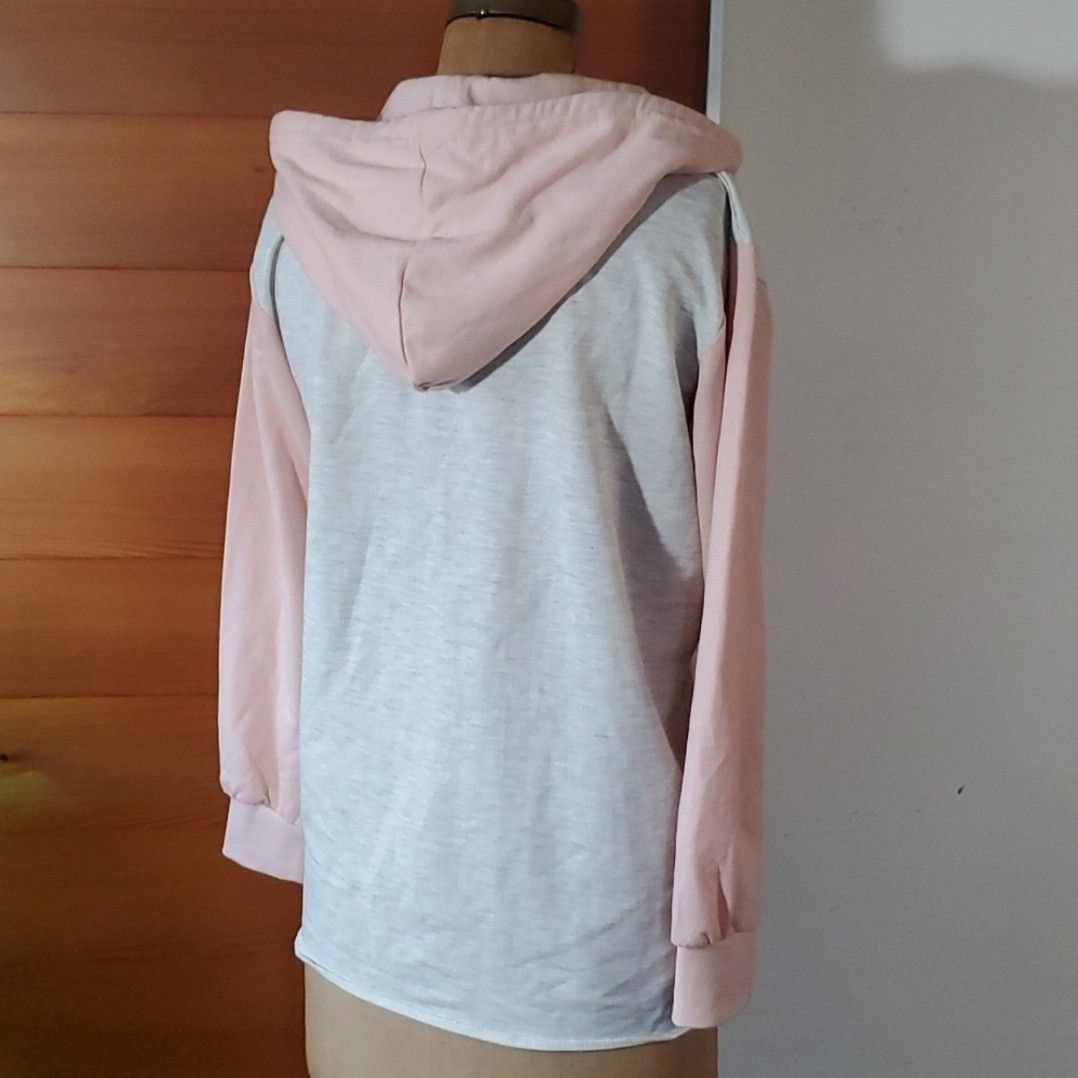Other MV Sport Size M NEW Hoodie Terrycloth Cameo Pink Heather Size M / US 6-8 / IT 42-44 - 5 Thumbnail