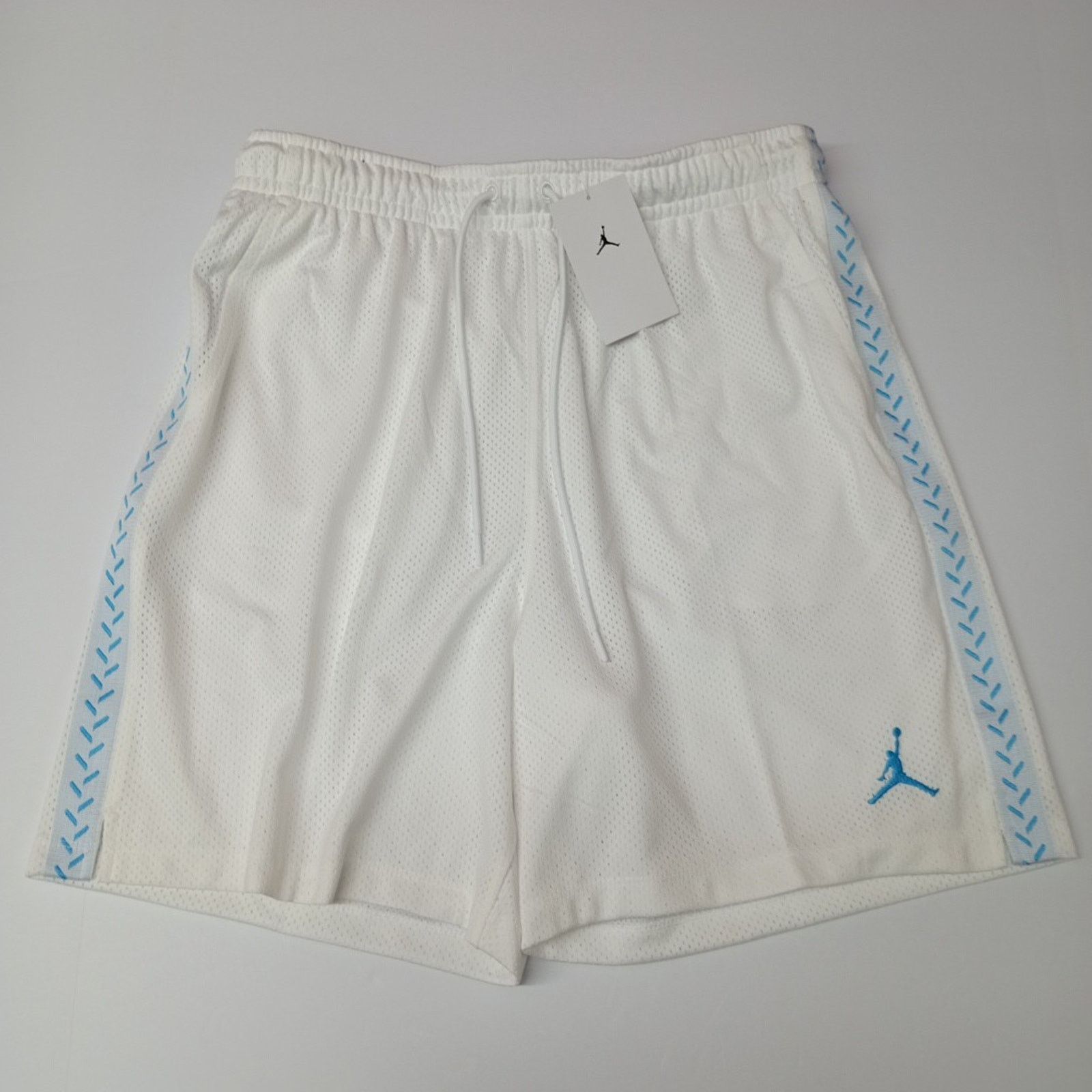 Nike Nike Air Jordan Flight MVP Mesh Shorts White Blue Men Size L Size US 32 / EU 48 - 1 Thumbnail