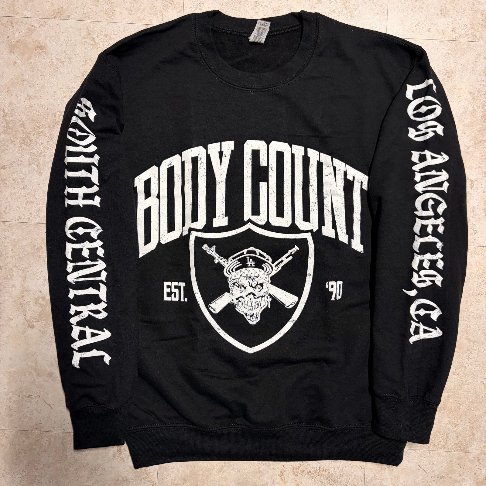Gildan Body Count Los Angeles Raiders Crewneck Ice T Hardcore Size US S / EU 44-46 / 1 - 1 Thumbnail